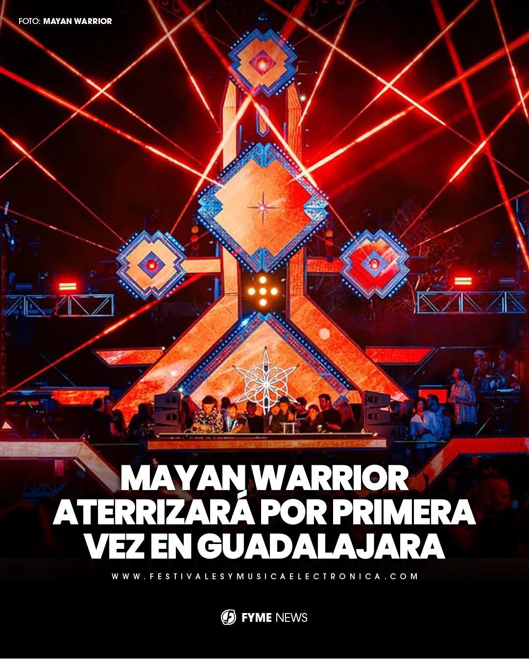 @_mayanwarrior_  llegar&aacute; por primera vez a Guadalajara📍

Llega a la Hacienda Benazuza este 28 de febrero 2026 donde la creatividad, la calidez y la expresi&oacute;n de esta comunidad han dado forma a algunas de nuestras noches m&aacute;s sign