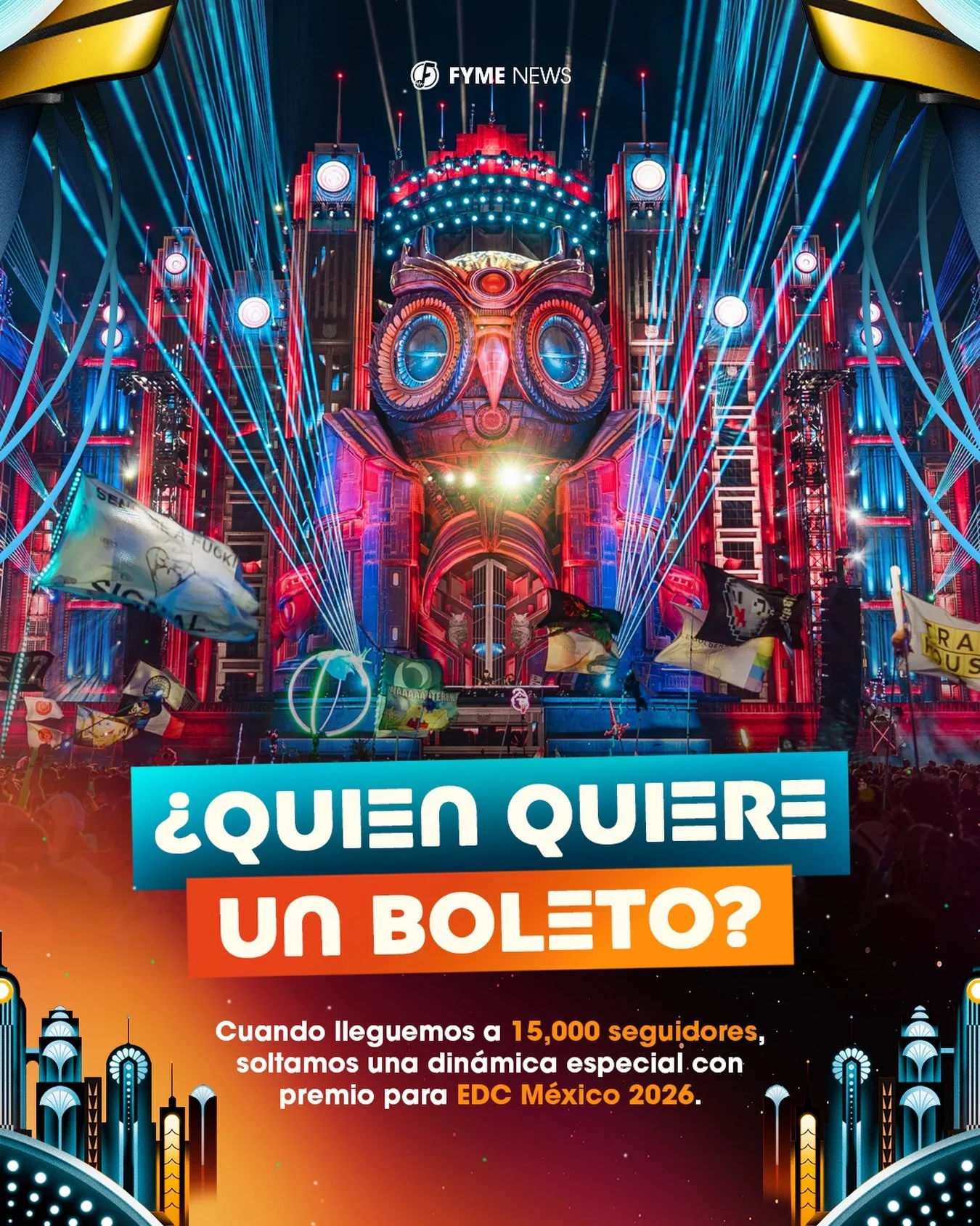 @fyme.off est&aacute; de manteles largos porque estamos pr&oacute;ximos a llegar a los 15k seguidores en Instagram y es por esto que queremos hacer un sorteo para todos nuestros seguidores. 🥳

Cuando lleguemos a la meta de los 15k seguidores sortear