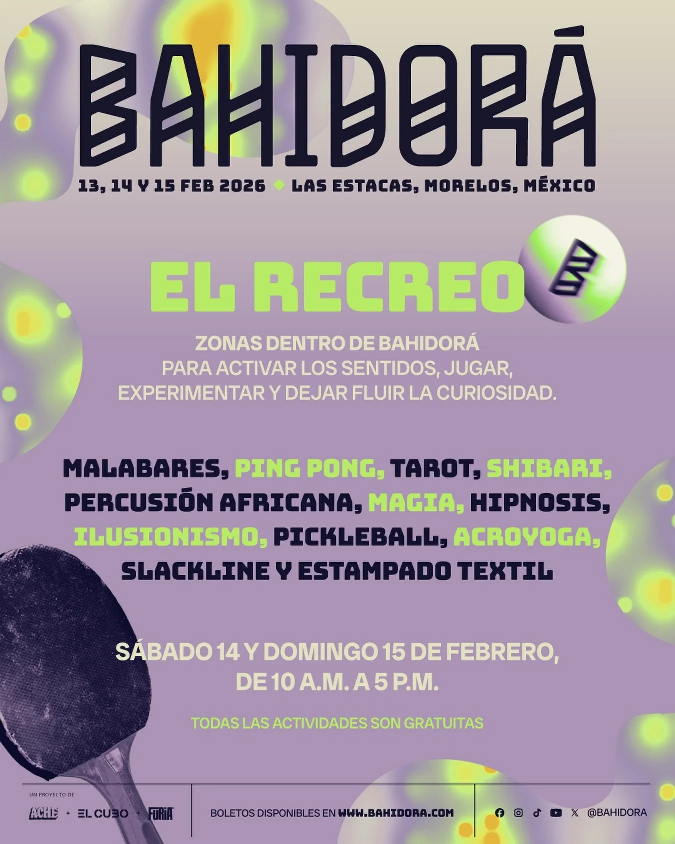 RECREO: EL ARTE DE VOLVER A JUGAR JUNTOS EN BAHIDORÁ