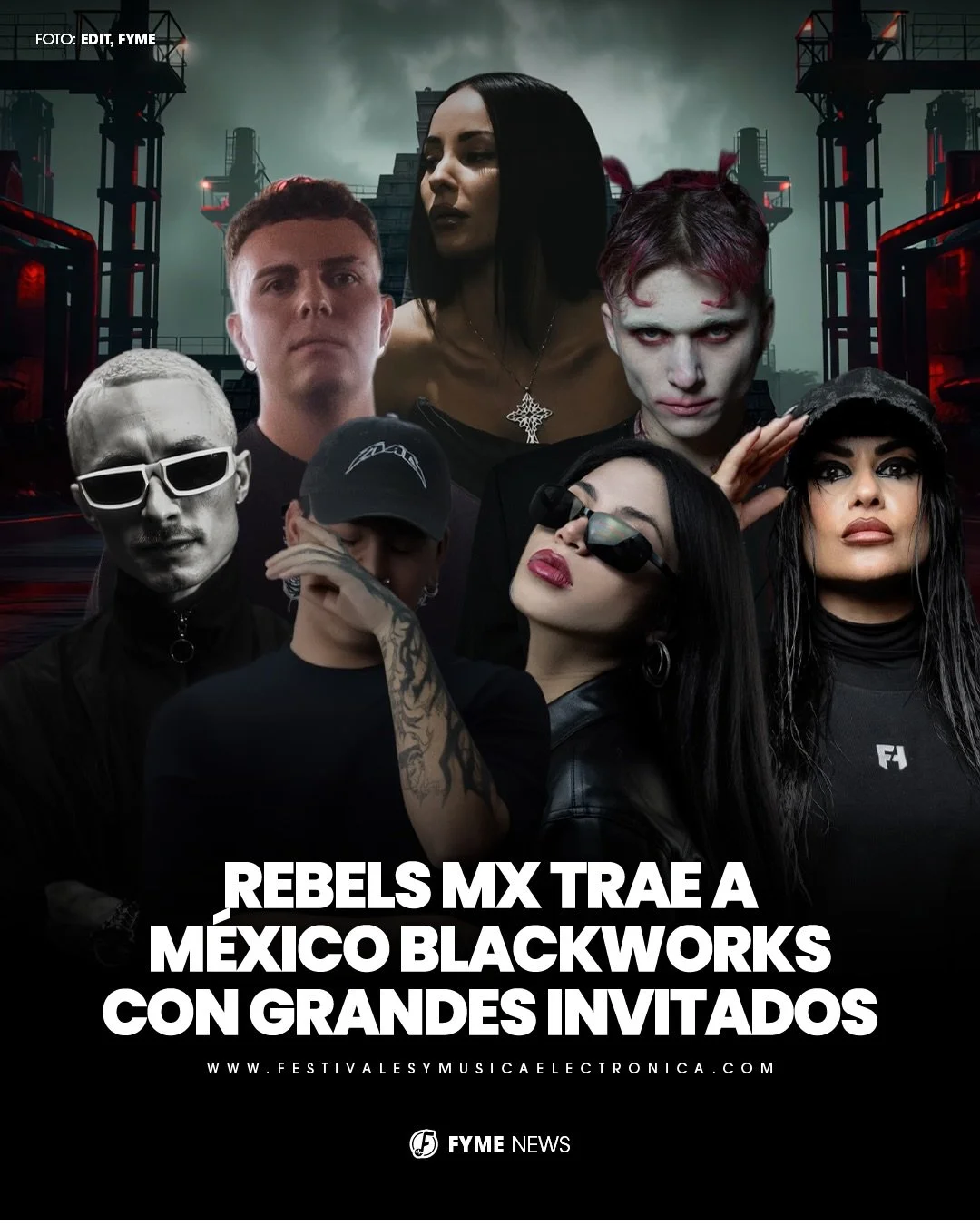 Estamos por acabar el a&ntilde;o y nos queda un mes para  la llegada de @blackworksclub en colaboraci&oacute;n con @rebelsevents_mx  a @salaurbanavenue 🚨‼️

El 31 de enero 2026 quedar&aacute; marcado por la historia porque 
Blackworks llega por prim