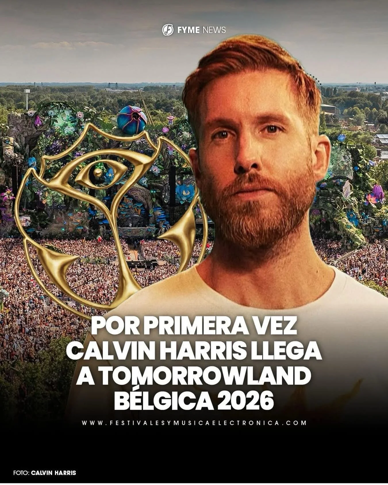 PAREN TODOOOOO!!!! 🚨📣 @calvinharris regresa al universo de @tomorrowland este verano para su debut en Tomorrowland B&eacute;lgica 2026 en su edici&oacute;n &ldquo;CONSCIENCIA&rdquo;🇧🇪

#tomorrowland #calvinharris