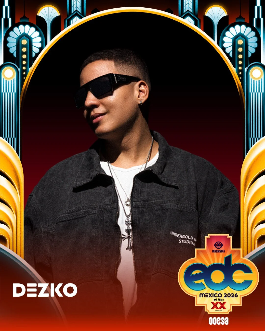 Dezko llega a EDC México con una racha de hits globales y presencia en los festivales más grandes del mundo