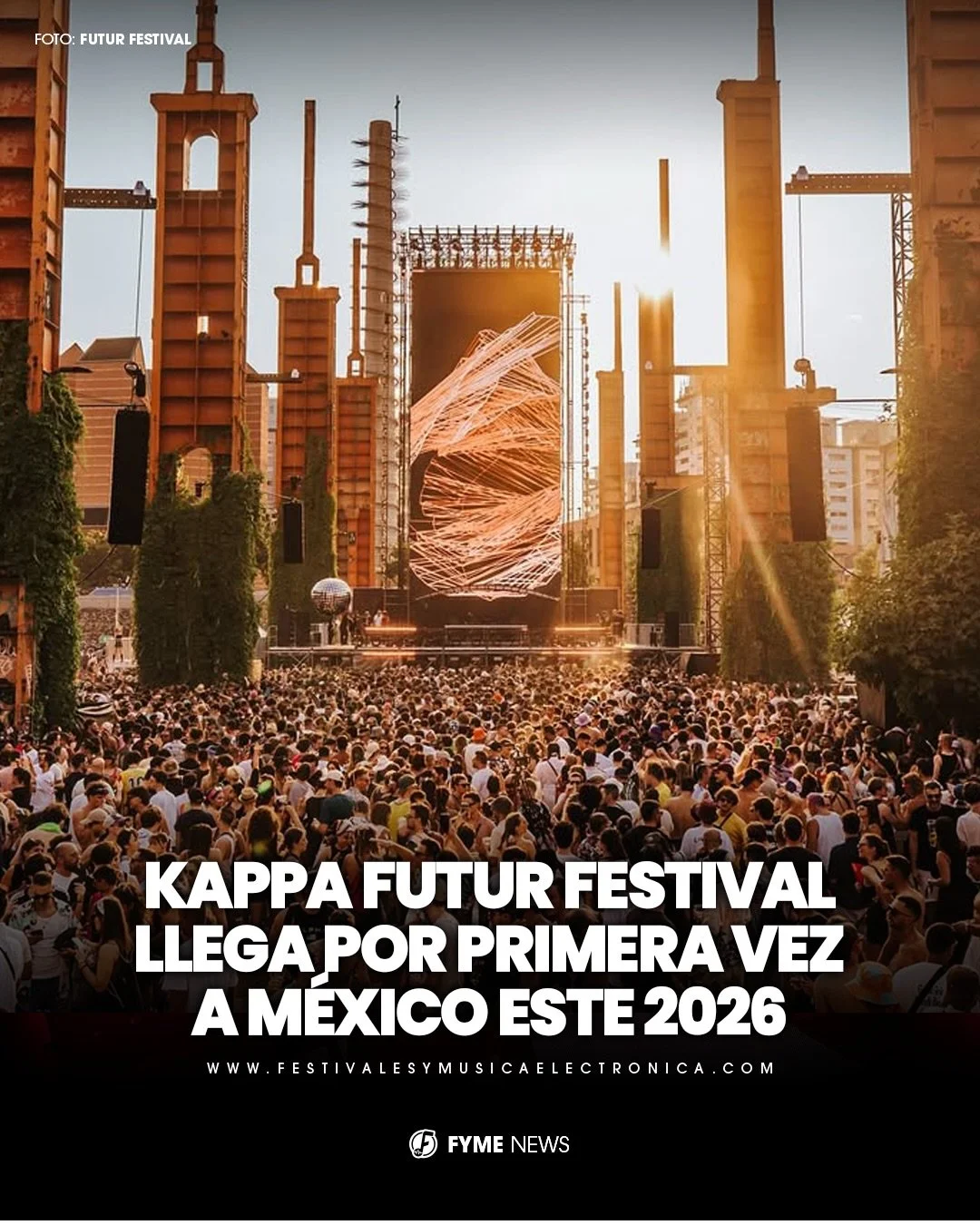 Tenemos nuevo festival en nuestro pa&iacute;s 🇲🇽🔥

@futur_festival llega a M&eacute;xico y ya se abri&oacute; el PRE- REGISTRO 🤯

Este festival es conocido por su m&uacute;sica electr&oacute;nica de vanguardia y sus espectaculares presentaciones 