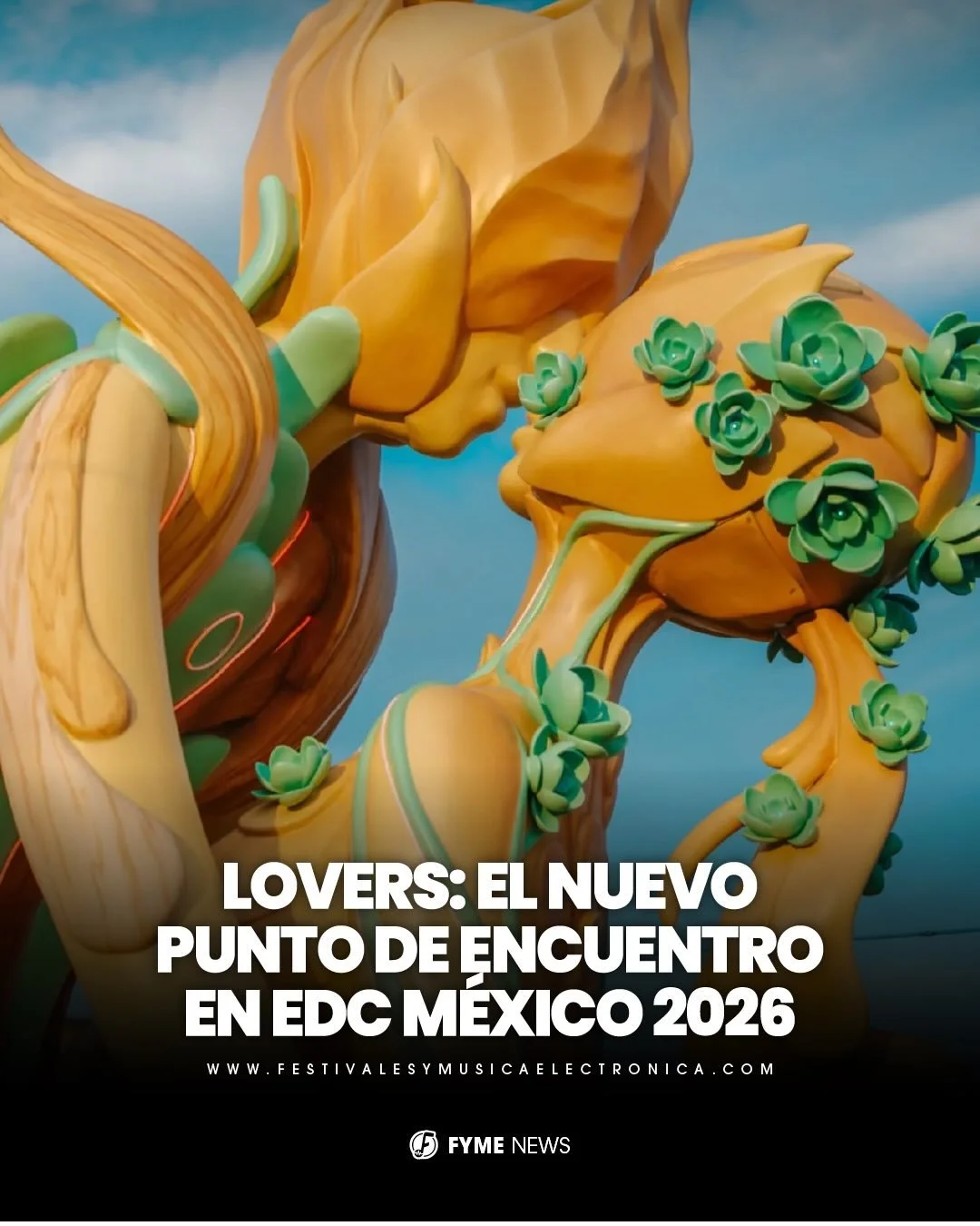 LOVERS: el nuevo punto de encuentro en EDC M&eacute;xico 2026 💫

Con la revelaci&oacute;n del mapa oficial de EDC M&eacute;xico 2026, tambi&eacute;n se confirm&oacute; una de las piezas de arte m&aacute;s significativas que formar&aacute;n parte del