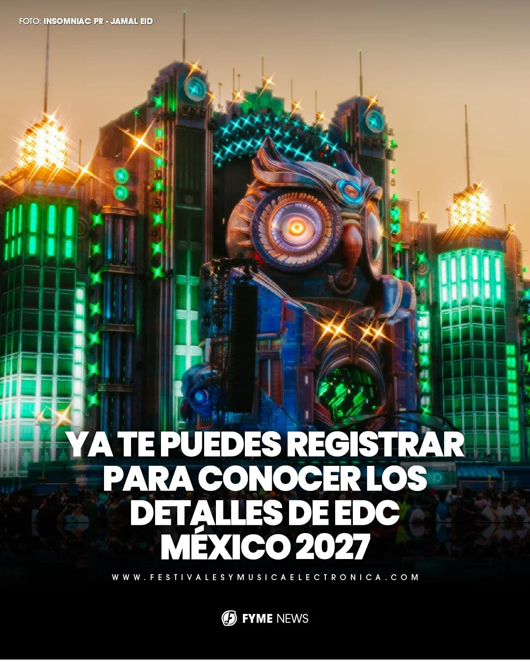@EDC_Mexico revelar&aacute; noticias MUY PRONTO sobre su edici&oacute;n 2027 👀🦉🌸

Reg&iacute;strate ahora para ser de los primeros en saber lo que EDC M&eacute;xico nos tiene preparado. 🎡🇲🇽

Link en el grupo de difusi&oacute;n. 💬

#edcmexico #