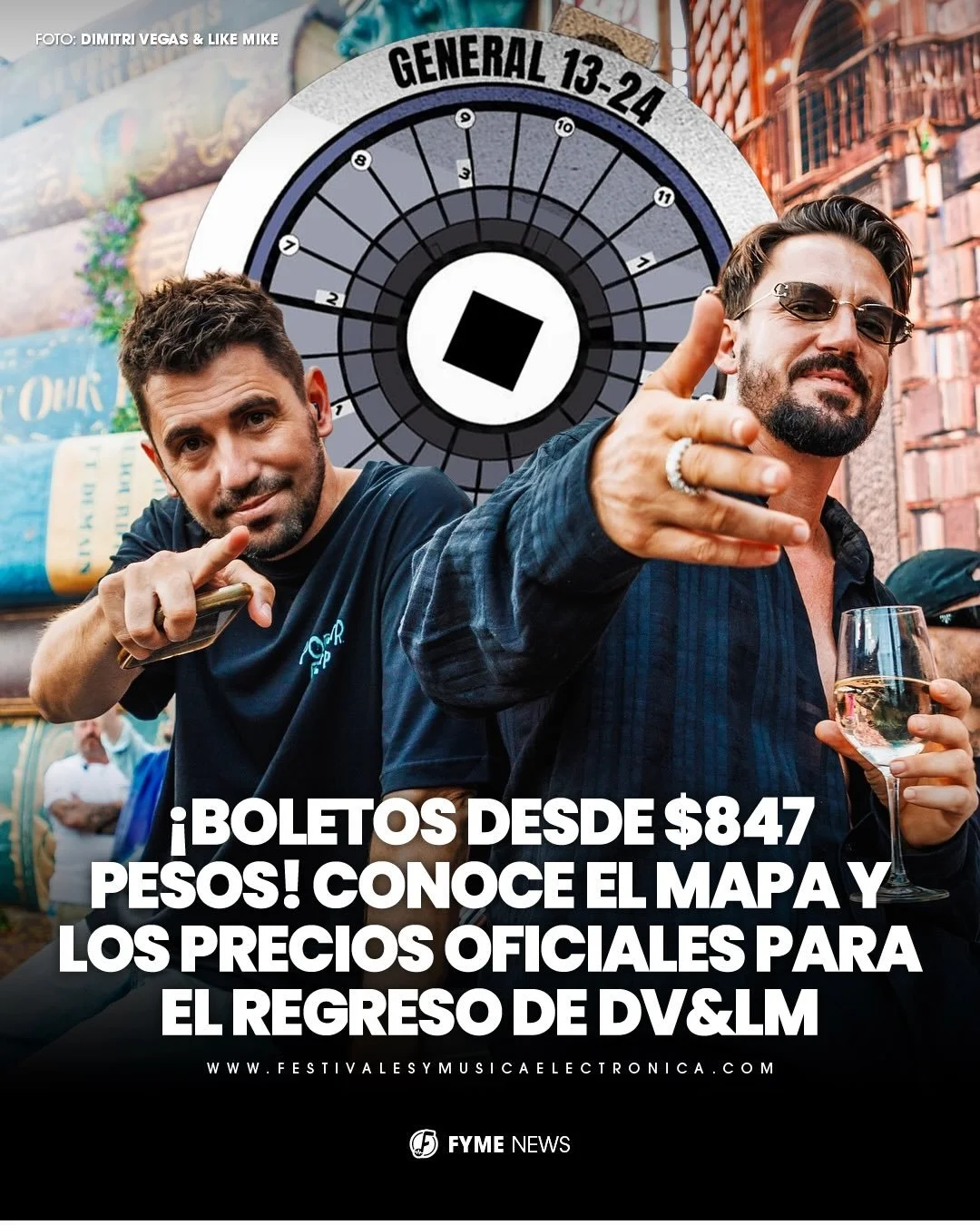 Conoce los precios oficiales para el concierto de @dimitrivegasandlikemike en @lamexicomonumental 🏟️🔥

#dimitrivegasandlikemike #dvandlm #edm #musicaelectronica
