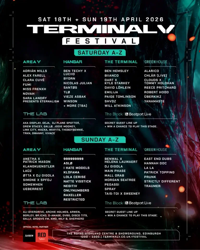 Terminal V anuncia el último festival en Edimburgo