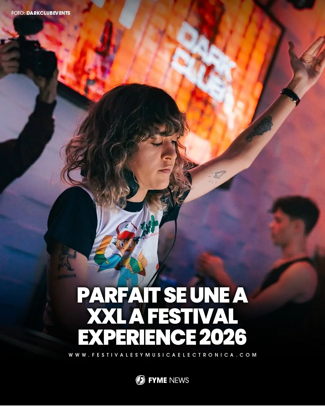 @parfait_dj_ se une a XXL: A FESTIVAL EXPERIENCE 2026 de @rebelsevents_mx ⛓️❤️&zwj;🔥

Se especializa en hard techno y sets oscuros y en&eacute;rgicos que a menudo incorporan elementos de rave cl&aacute;sico. Sus presentaciones son conocidas por no e