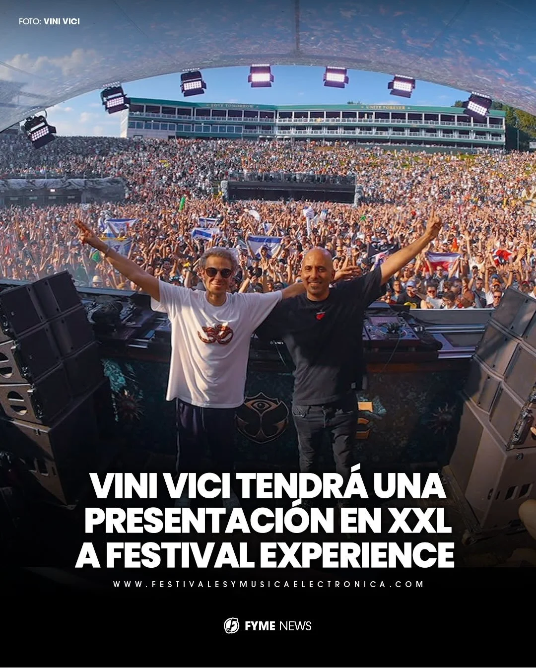 ALGO INS&Oacute;LITO 🚨‼️

@vinivicimusic llega a XXL A FESTIVAL EXPERIENCE para este 22 y 23 mayo en sala urbana😮&zwj;💨

#Vinivici #rebelsmx