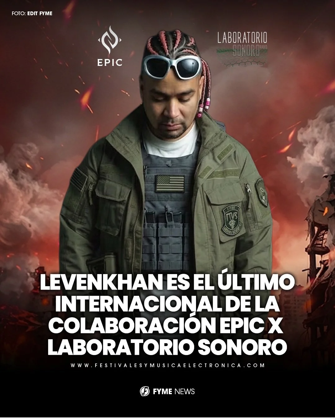 @levenkhan se une al line up de @epic_event_mexico x @laboratorio_sonoro_radio en &ldquo;This is the warzone&rdquo; para este 02 de mayo en Azteca Studios❤️&zwj;🔥🚨

Si lo tuyo es los estilos m&aacute;s duros como el frenchcore y el uptempo, este se