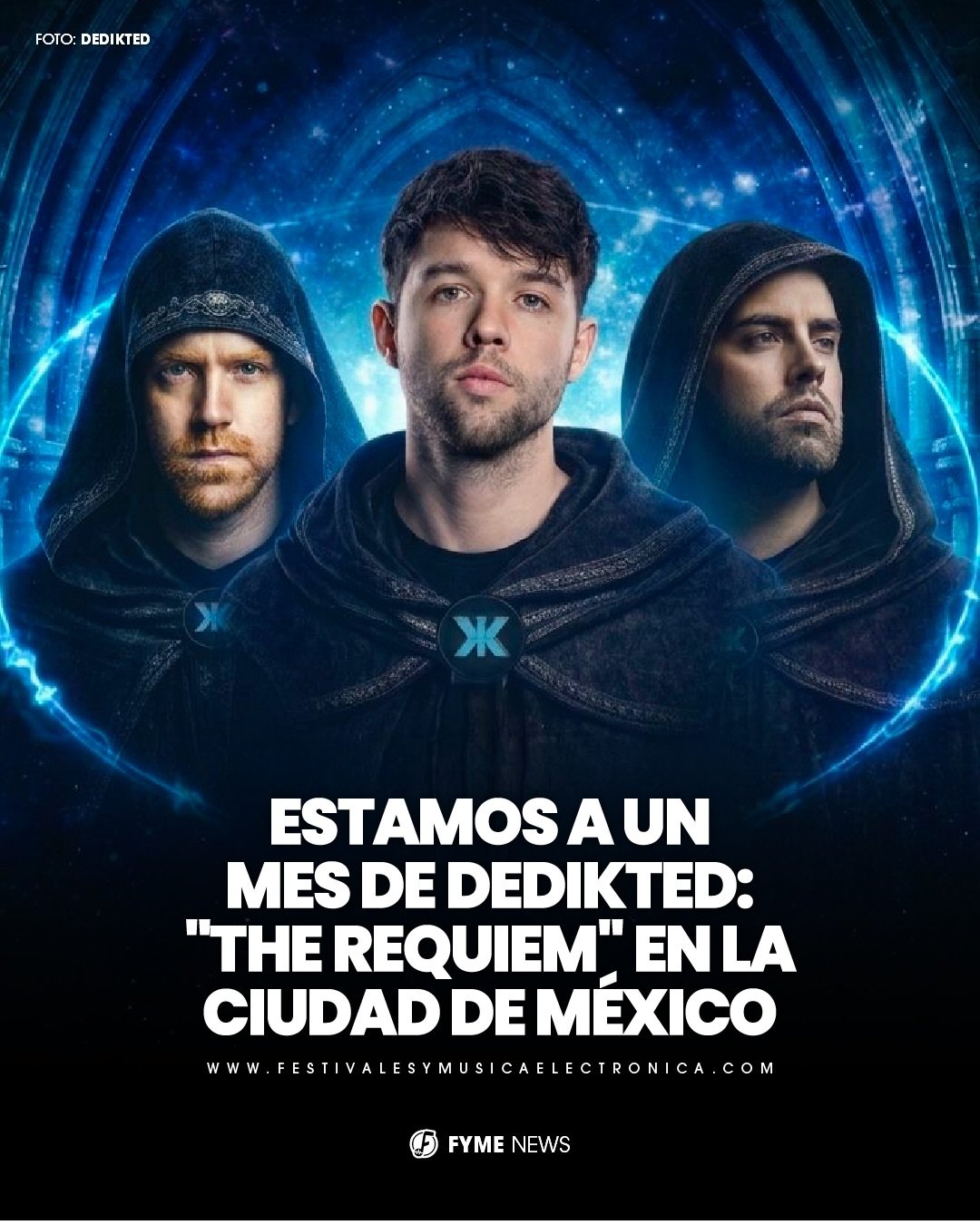 Solo un mes nos separa de vivir @dedikted.festival : &ldquo;THE REQUIEM&rdquo; en @mesones.72 este 18 de abril ✨

Una noche donde el Hardstyle y el raw estar&aacute;n presentes con 3 grandes headliners; @djbfront , @atmozfears y @aversiondj_ .
3 esti
