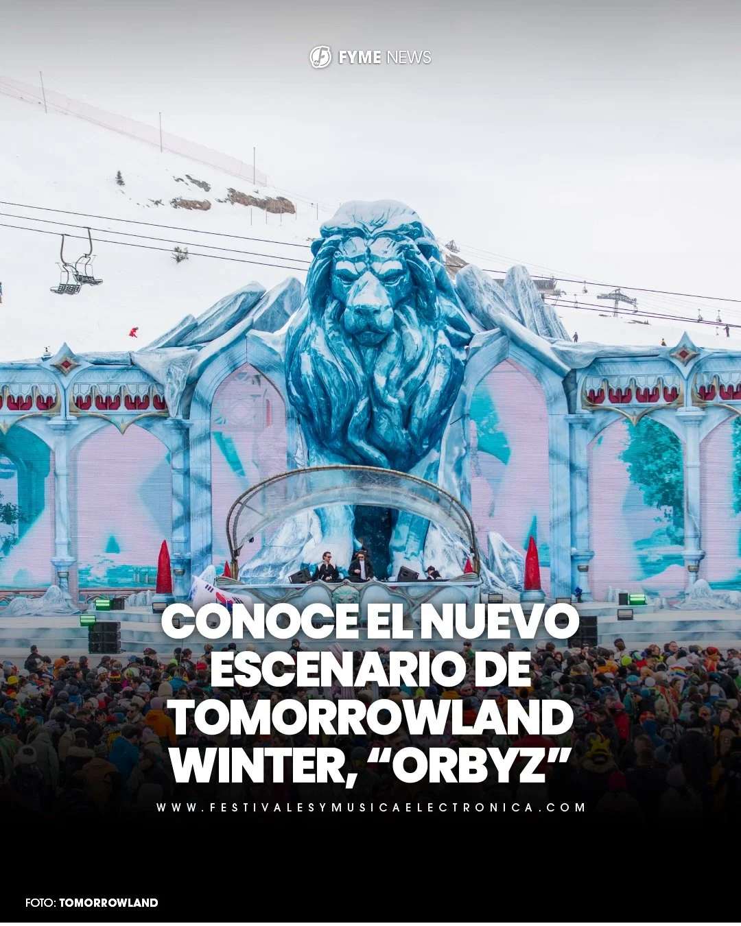 Tomorrowland Winter estrena un nuevo escenario en las alturas ❄️

Conoce Orbyz, el nuevo stage que llega por primera vez a la edici&oacute;n 2026 del festival. Mientras Amare emprende vuelo hacia nuevos destinos, una nueva criatura toma su lugar: el 