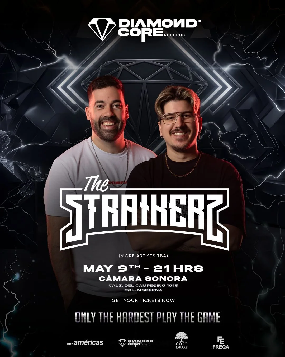 Diamondcore Records presenta su primer evento oficial en México Con THE STRAIKERZ.
