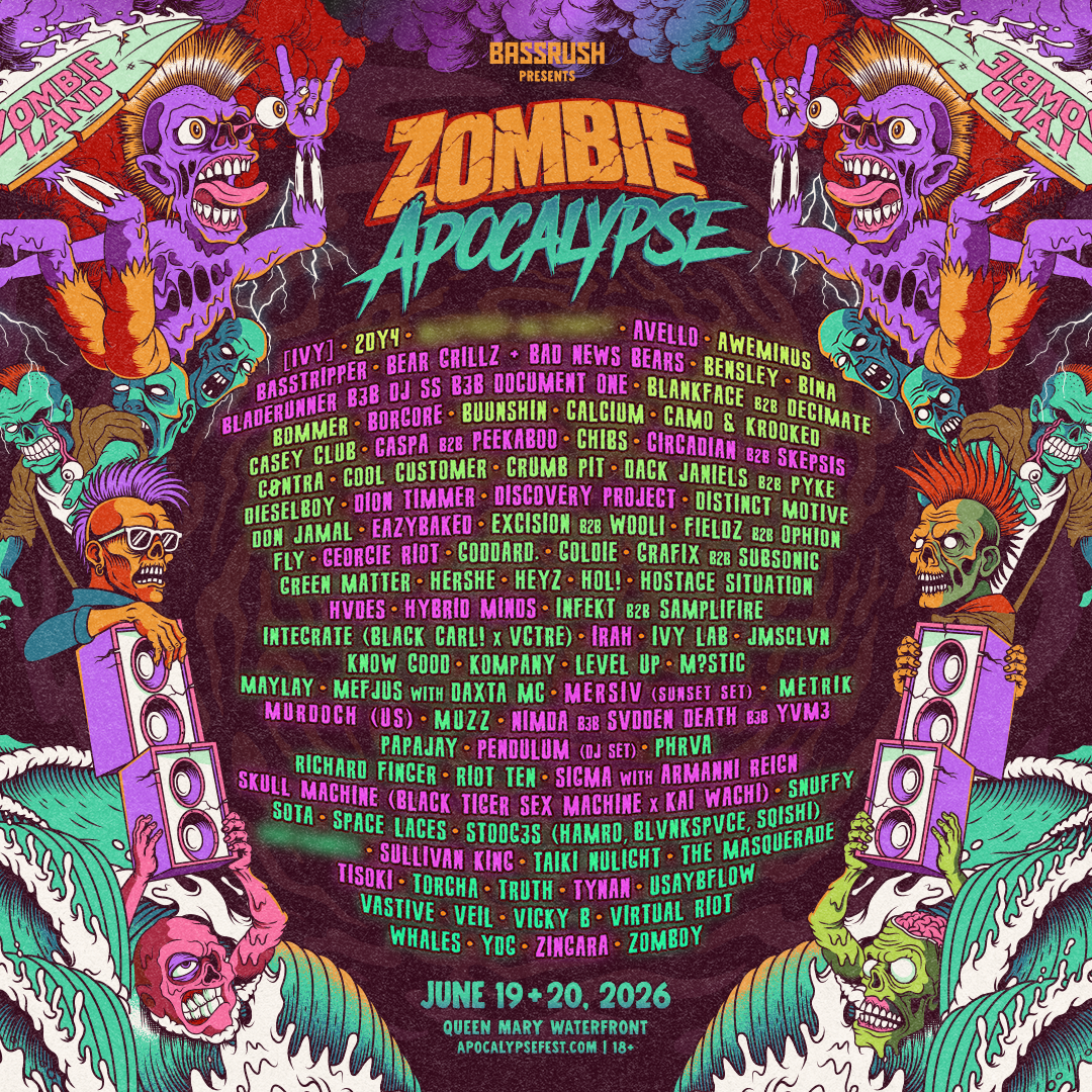 Zombie Apocalypse 2026 lanza fase 2 y el lineup está más salvaje que nunca