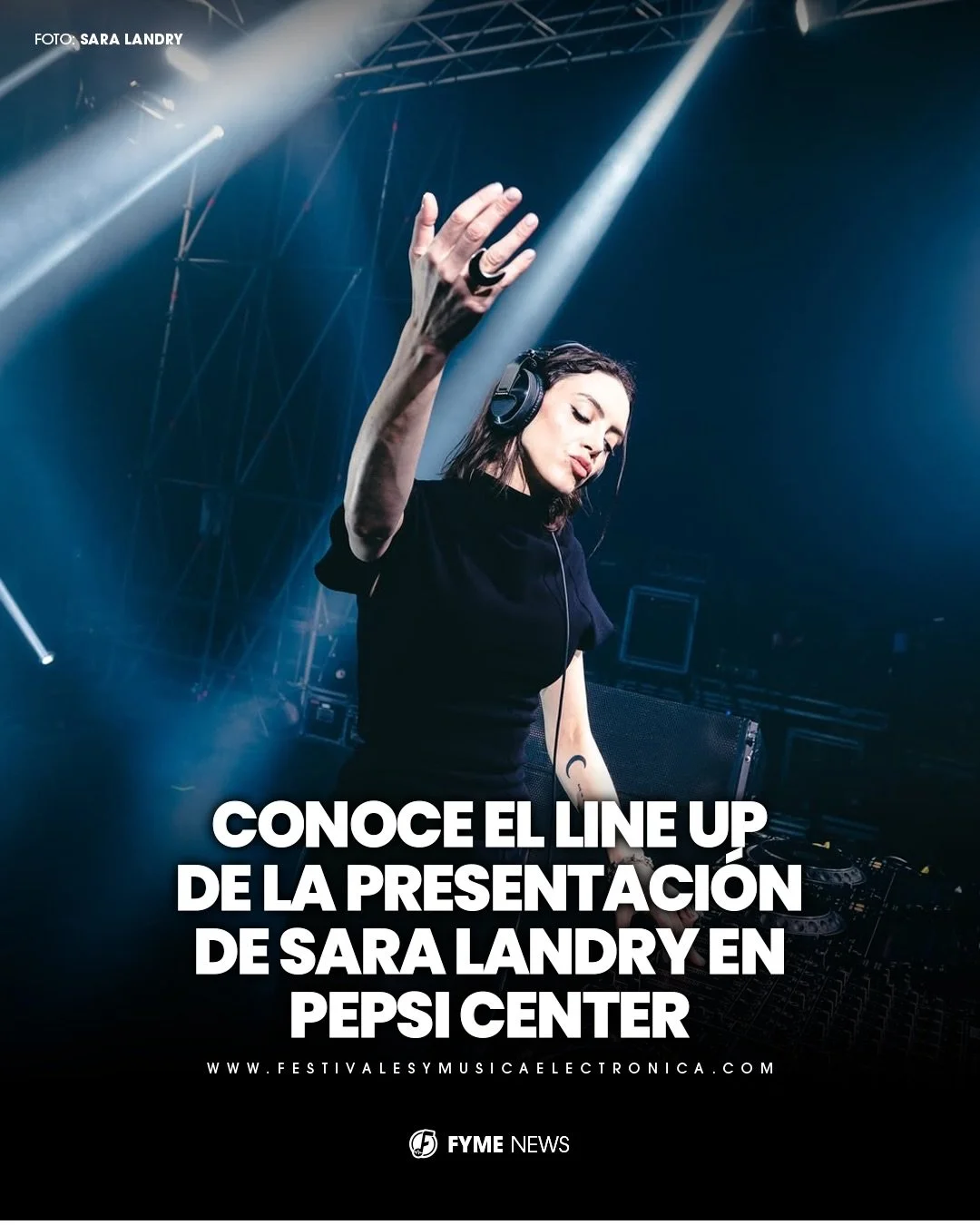 Este 09 de abril se vivir&aacute; una gran noche en el @pepsicentermx con el show de @saralandrydj 🇲🇽🔥🤯

En esta ocasi&oacute;n regresa @kassiemusicmx por segunda vez como invitada, que se e especializa en una fusi&oacute;n de techno, hard techno