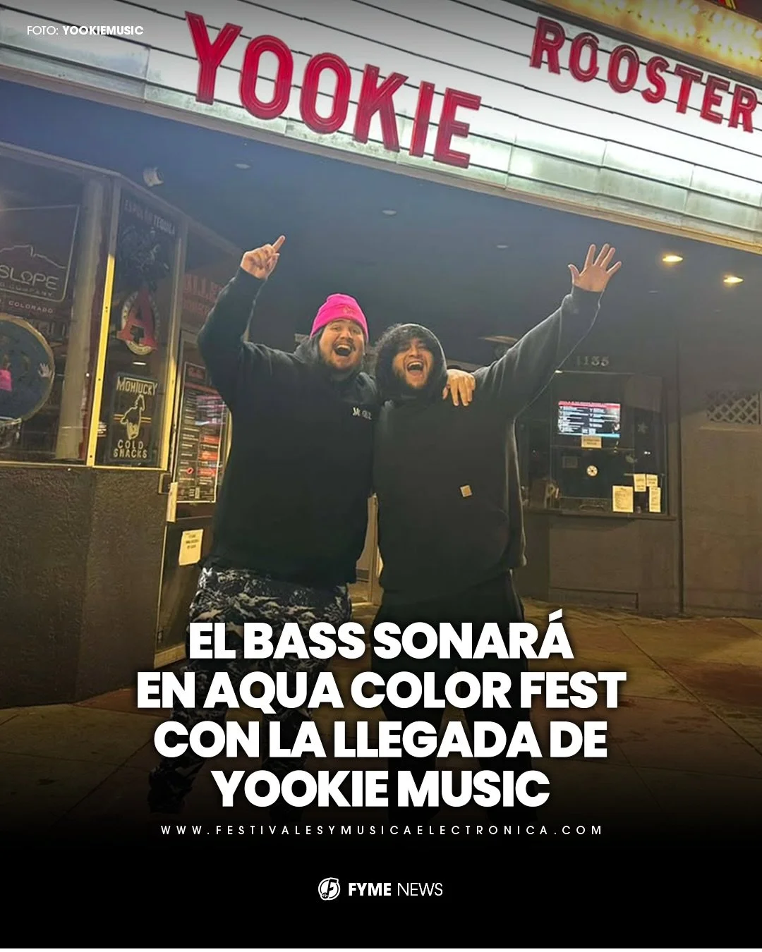 El d&uacute;o neoyorquino de bass llega para encender el Aqua Colors 🔥

@yookiemusic llega esta edici&oacute;n al  @aquacolorfest siendo el primer artista del g&eacute;nero confirmado para prender el escenario en el festival 🔥

Siendo esta la prime