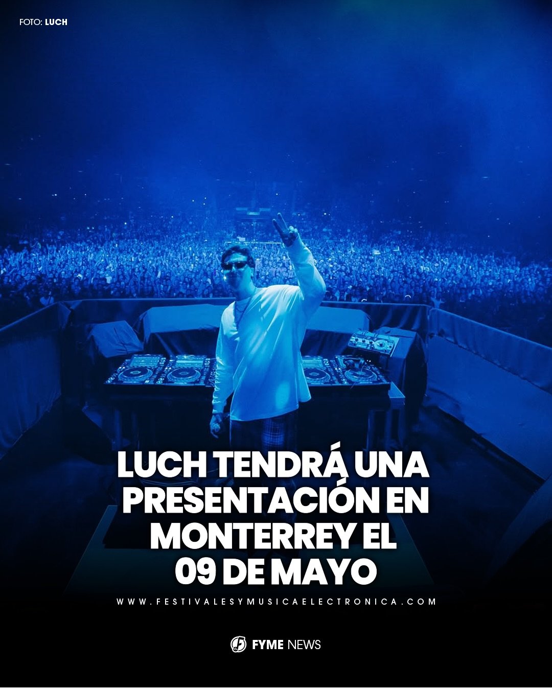 @masam.music presenta: @gozarrecords  by @luchmusic🍃😮&zwj;💨

Este 09 de Mayo llega a Monterrey un show con la presencia de :
@luchmusic 
@pachangaboys_hippiedance (Sunset Set)
KINAHAU &bull; JOSH GIGANTE
GRAZE &bull; SPIKA &bull; MIRO

Podr&aacute