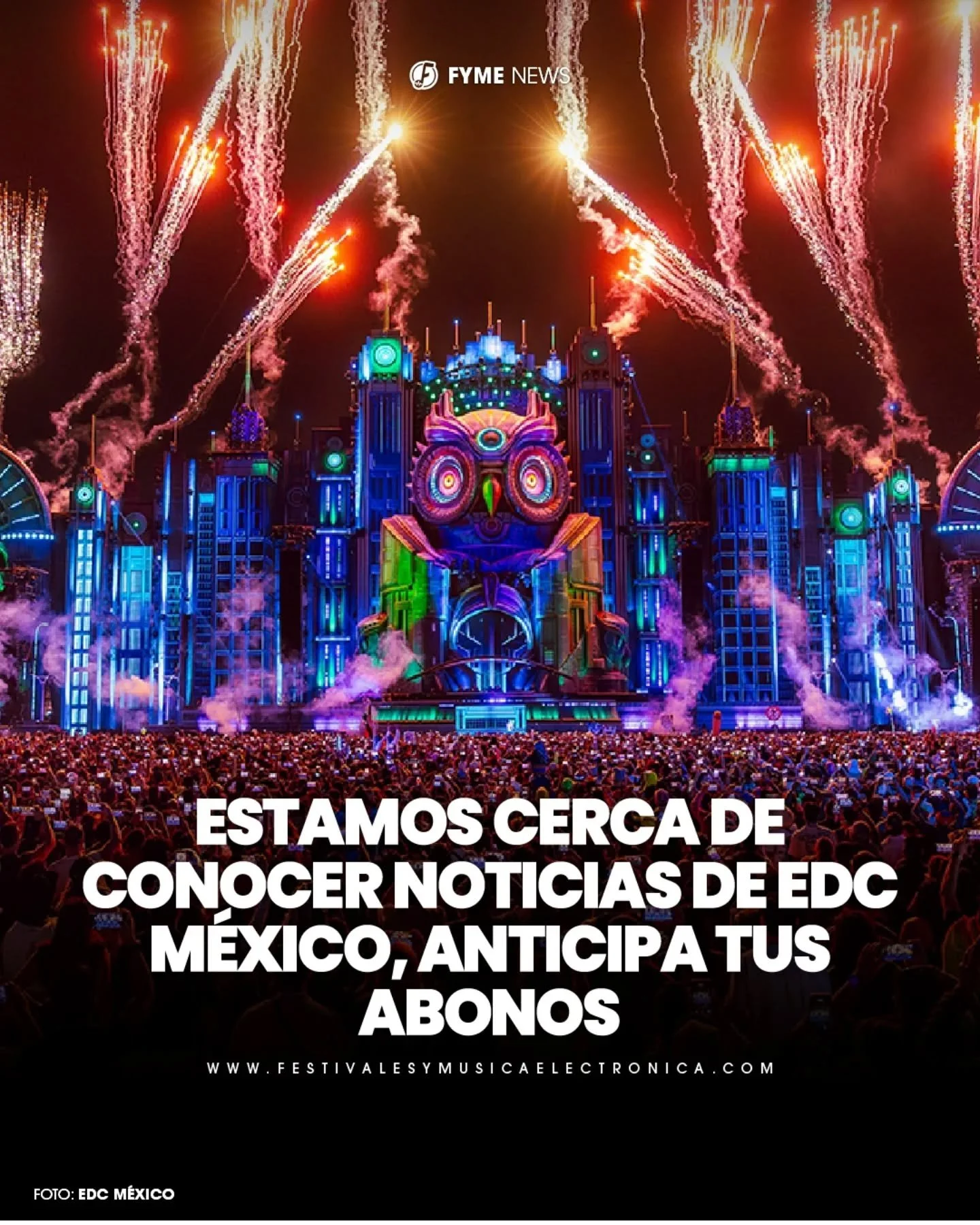 Nuestro festival favorito de m&uacute;sica electr&oacute;nica empieza campa&ntilde;a para su edici&oacute;n 2027 🎆&hearts;️ eso nos da mucha esperanza e ilusi&oacute;n a los headliners que hemos estado aqu&iacute; por a&ntilde;os. 🔥🙏🏻 

Es moment
