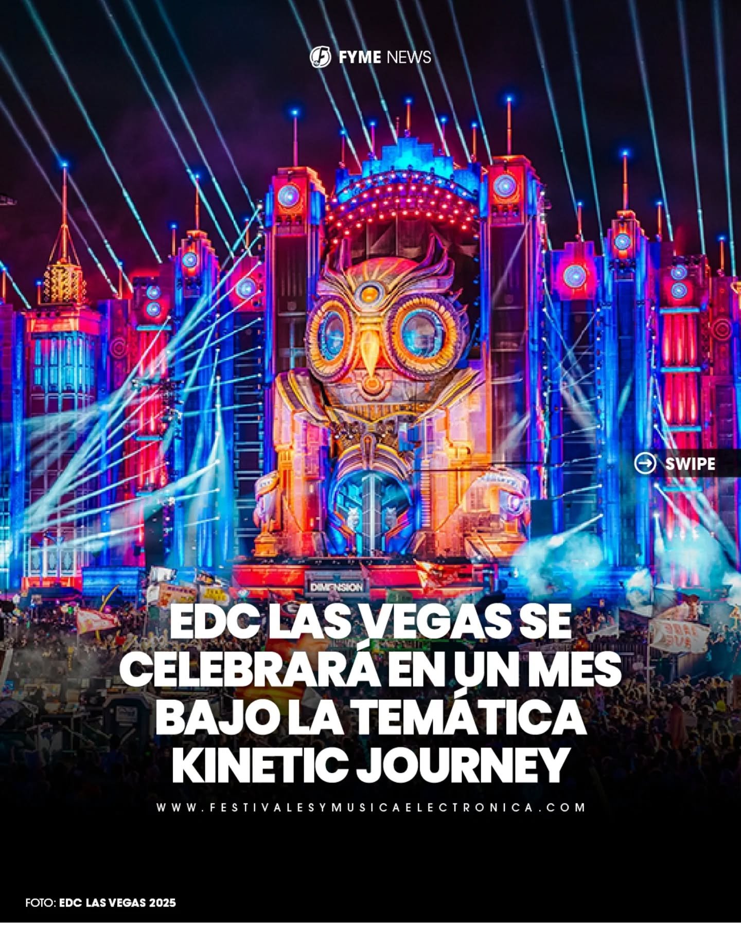 Las Vegas empieza su cuenta regresiva para recibir a la edici&oacute;n 2026 del festival de electr&oacute;nica m&aacute;s aclamado por sus habitantes. 🎆&hearts;️ 

@edc_lasvegas llega a la ciudad con la mejor vida nocturna del norte de Am&eacute;ric