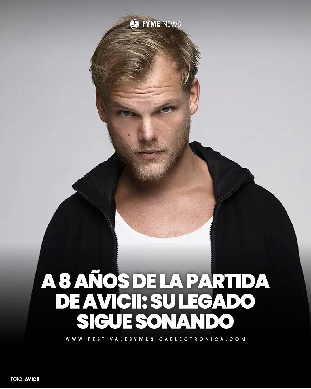 Hoy se cumplen 8 a&ntilde;os de la partida de Avicii, el artista que redefini&oacute; la m&uacute;sica electr&oacute;nica para toda una generaci&oacute;n.

Con temas como &ldquo;Wake Me Up&rdquo;, &ldquo;Levels&rdquo; y &ldquo;The Nights&rdquo;, Tim 