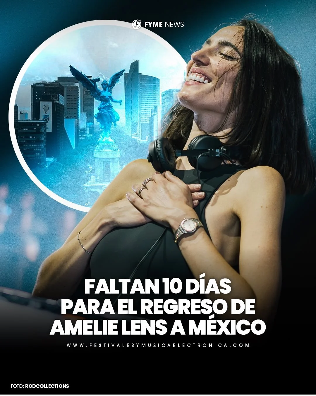 Faltan 10 d&iacute;as para uno de los shows m&aacute;s intensos del a&ntilde;o en CDMX 😮&zwj;🔥

@amelie_lens regresa a M&eacute;xico este 1 de mayo con toda la fuerza de su sonido en Maravilla Studios ⚡️

Presentado por AMENTAL, este evento est&aac
