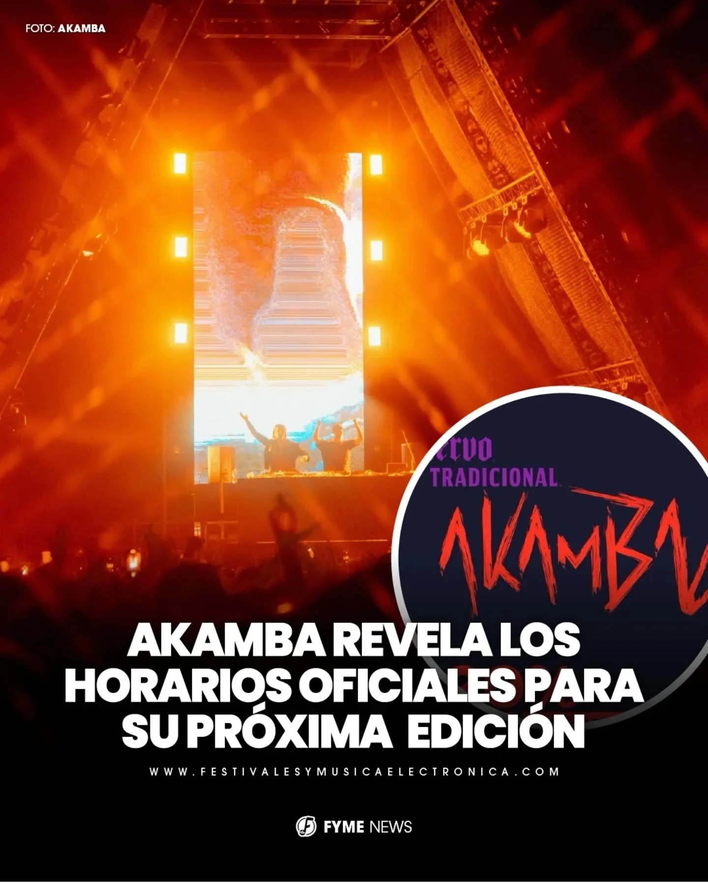 Estamos solo a unos d&iacute;as de vivir la incre&iacute;ble experiencia de @akambamx 2026 💥&hearts;️ y no podemos con la emoci&oacute;n de vivir esta edici&oacute;n. 😫🙏🏻 

Aqu&iacute; te dejamos los horarios oficiales para que vayas armando tu p