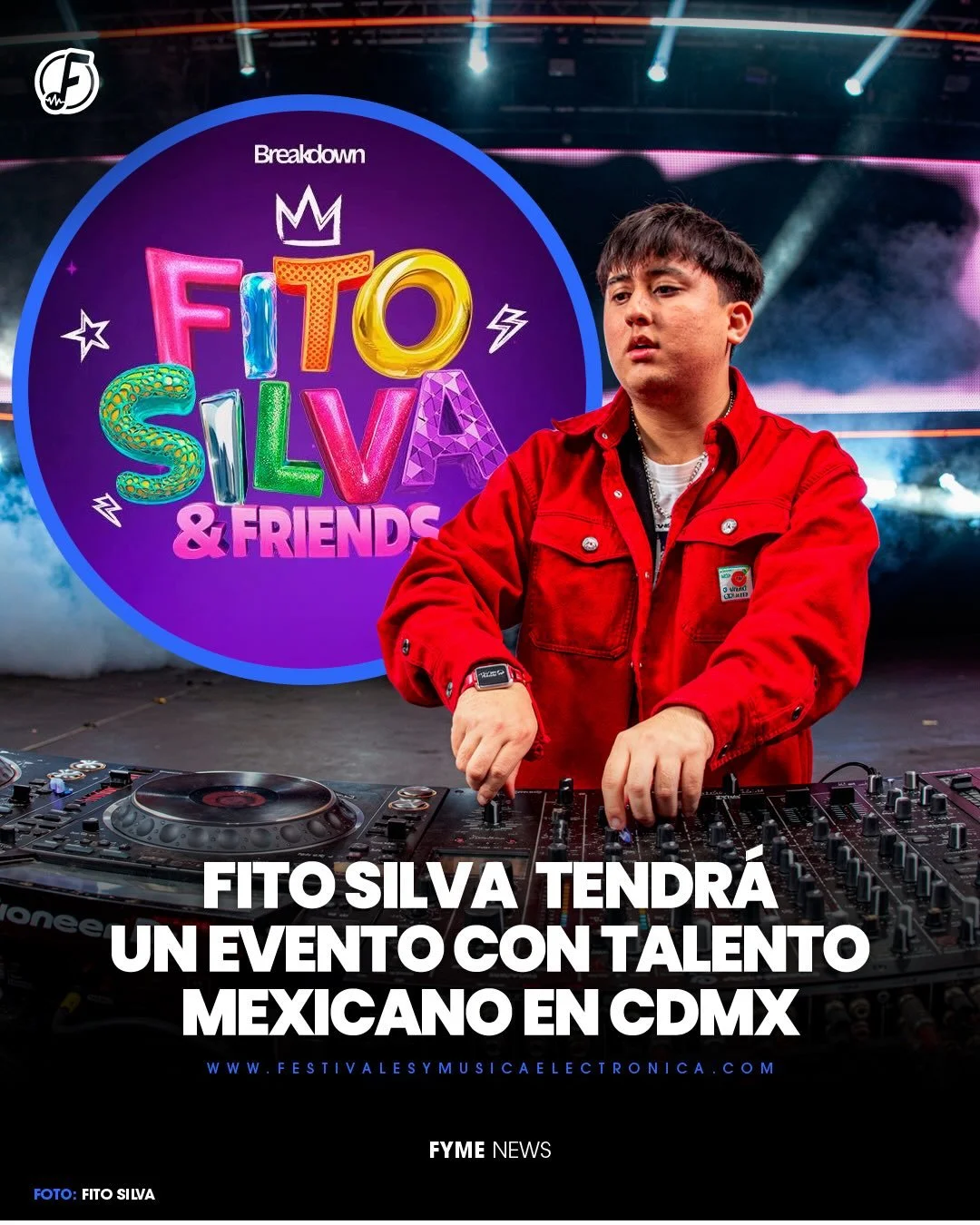 Una noche entre amigos&hellip; pero con nivel serio.

Fito Silva regresa a CDMX con un concepto especial: Fito Silva &amp; Friends, un encuentro donde la m&uacute;sica se vuelve m&aacute;s personal, m&aacute;s cercana y sin filtros.

Desde sus inicio
