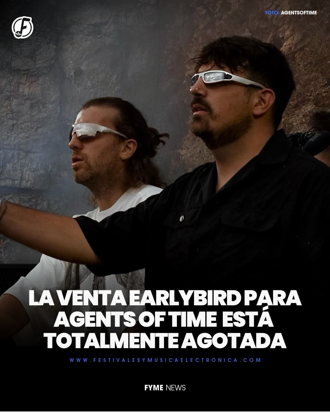 La llegada de @agentsoftime a M&eacute;xico est&aacute; siendo todo un &eacute;xito, los no boletos EARLY BIRD est&aacute;n AGOTADAS 🎟️‼️

Tras una larga espera AGENTS OF TIME regresa a nuestro pa&iacute;s 🇲🇽 

Su sonido &uacute;nico, es una mezcl