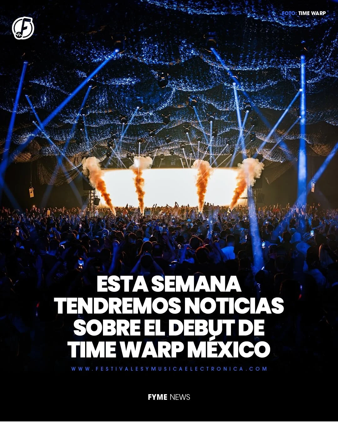 Las noticias sobre @time_warp_mexico est&aacute;n a punto de comenzar🚨‼️ 

El ic&oacute;nico festival alem&aacute;n de techno y house, conocido por su producci&oacute;n audiovisual inmersiva de vanguardia, tendr&aacute; como sede la Expo Santa Fe. ?