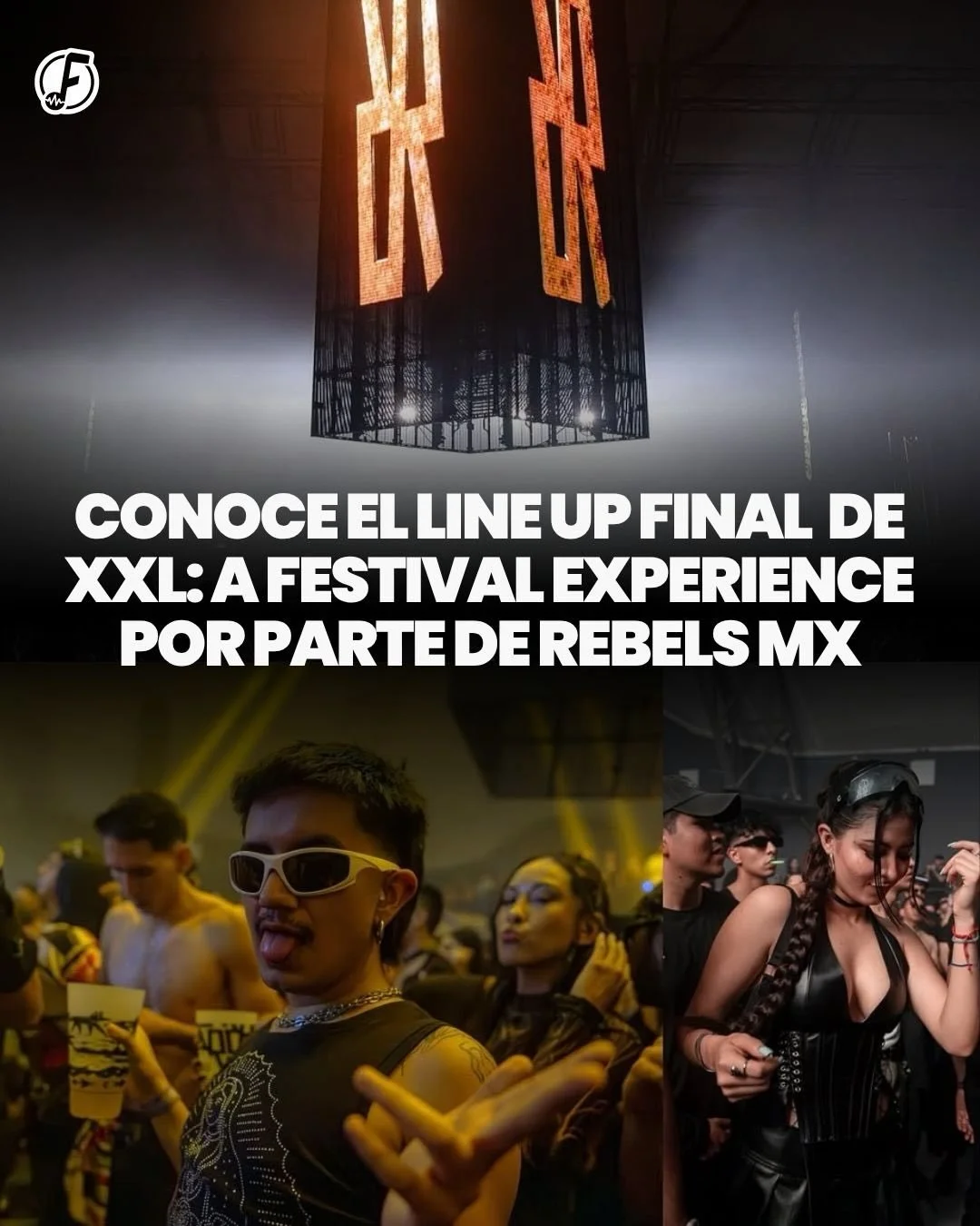 @rebelsevents_mx presenta el line up final de XXL A FESTIVAL EXPERIENCE🚨‼️

Dos noches completas de energ&iacute;a se vivir&aacute;n este 22 y 23 de mayo en @salaurbanavenue 📍

@djrebekah Referente global del sonido hard techno m&aacute;s puro.
@on