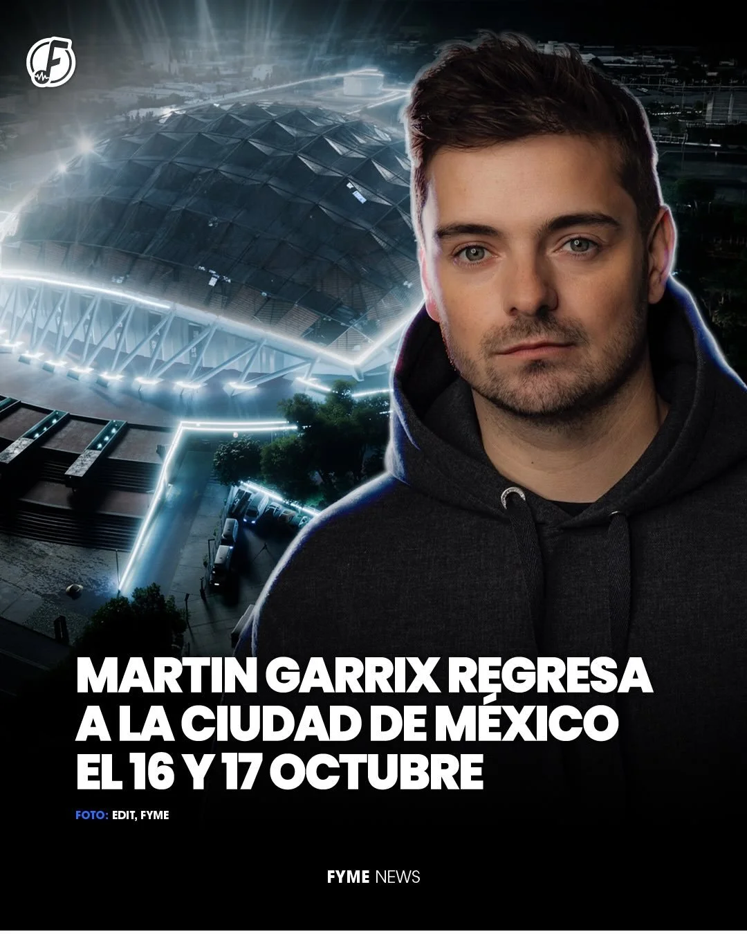 @martingarrix  regresa a M&eacute;xico 🔥 

El DJ neerland&eacute;s anuncia su regreso a CDMX como parte de su &ldquo;AMERICAS TOUR 2026&rdquo;, una de las giras m&aacute;s grandes de su carrera. 🫣

Garrix se presentar&aacute; este 16 y 17 de octubr