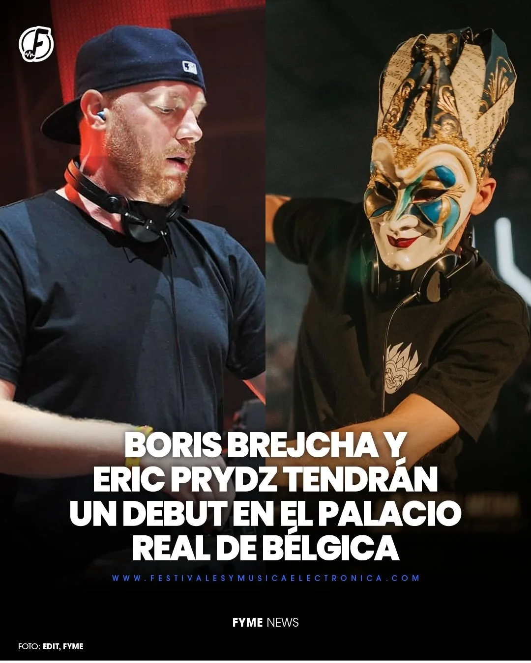 @ericprydz y @borisbrejcha han anunciado un evento hist&oacute;rico: su primer set B2B de la historia en Royal Palace Open Air (frente al Palacio Real), Bruselas, B&eacute;lgica. 🇧🇪 

Este encuentro sin precedentes reunir&aacute; al maestro del pro