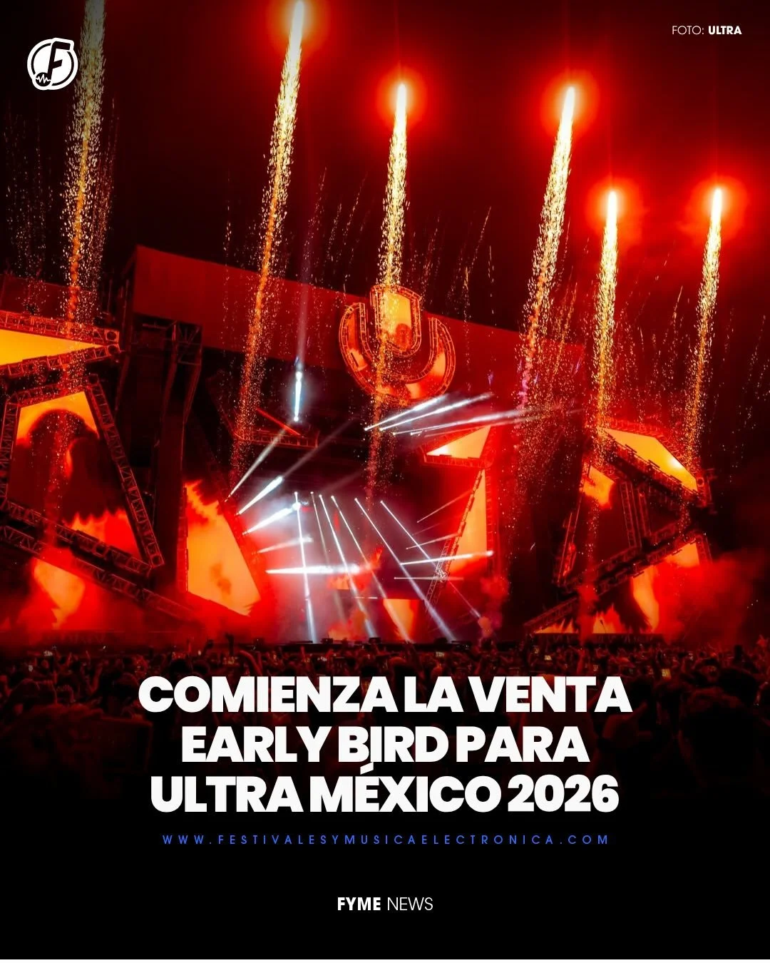 INICIA YA, LA VENTA EARLY BIRD PARA @ultramexico 🚨

Prepara tu tarjeta que ya comenz&oacute; la venta general para el regreso m&aacute;s esperado de Ultra M&eacute;xico en la explanada del @estadiobanorte , CDMX🇲🇽❤️&zwj;🔥

Boletos disponibles por