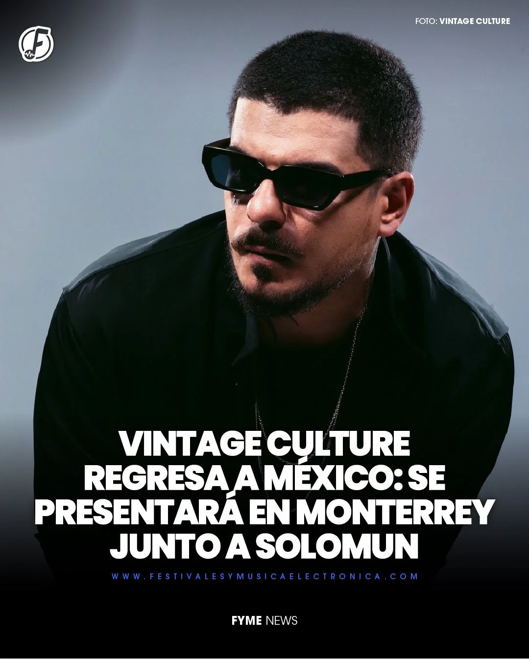 &iexcl;Es oficial! @vintageculture llegar&aacute; a Monterrey junto a @solomun para un show &uacute;nico 🔥🚨

Dos de los nombres m&aacute;s grandes de la escena electr&oacute;nica en el mismo escenario, una noche que no se va a repetir 🎧🌌

Y lo me