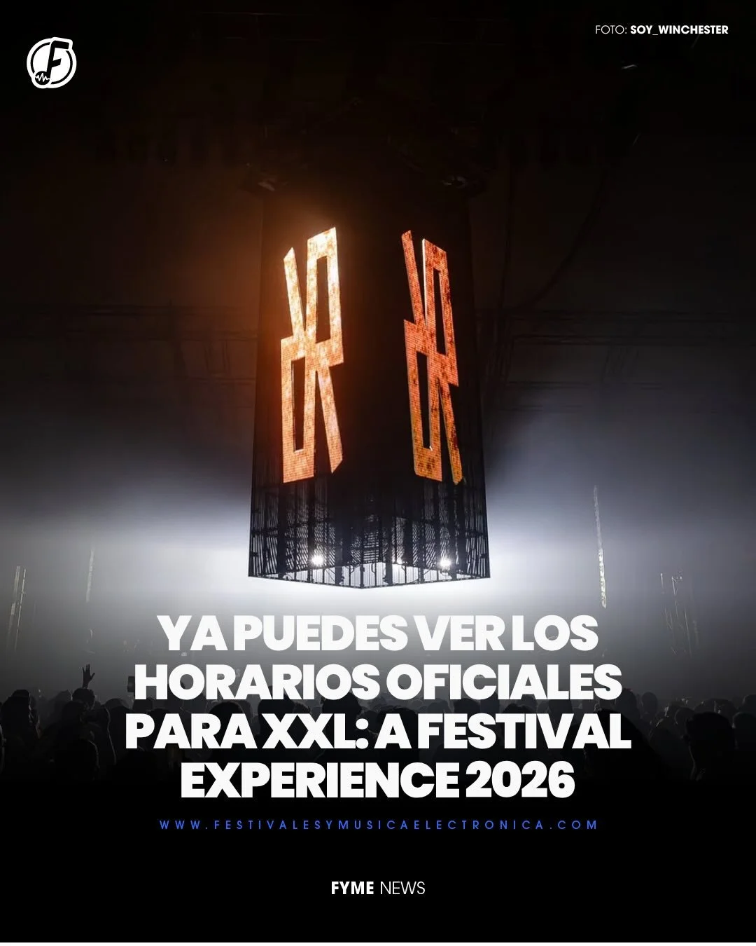 Estamos en la semana de @rebelsevents_mx y ya estamos a nada de que XXL A FESTIVAL EXPERIENCE por fin se concrete 🤯🔥

Organiza tus tiempos que los horarios oficiales est&aacute;n listos para ti.⏰ 
Dos noches donde la m&uacute;sica, el dancefloor y 