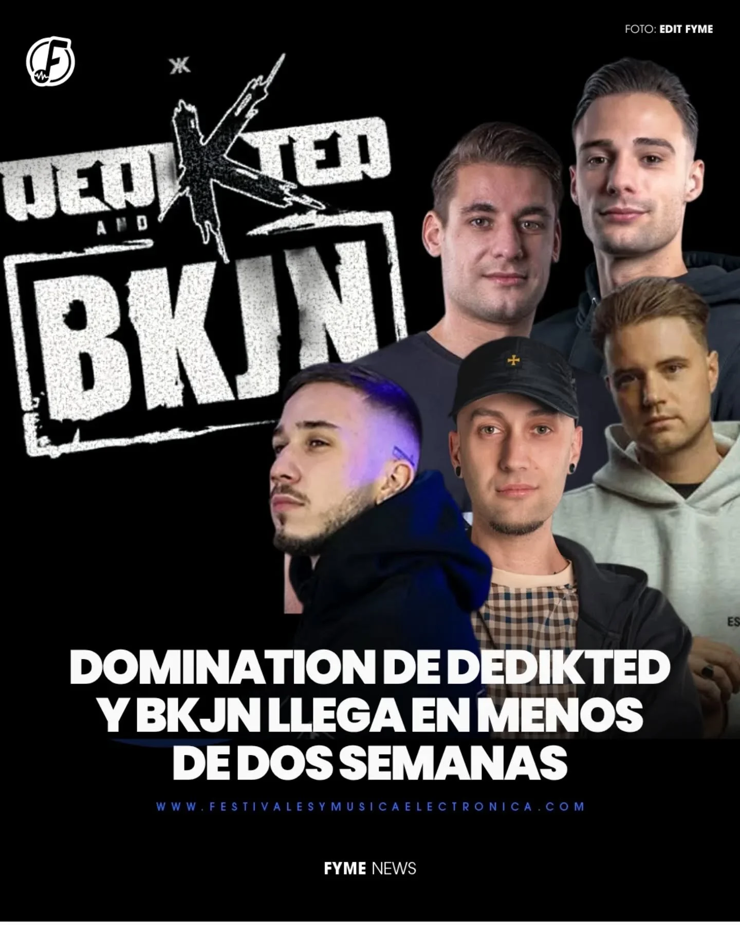 El s&aacute;bado 30 de Mayo del a&ntilde;o en curso, llega por primera vez a M&eacute;xico el primer evento m&aacute;s grande de los g&eacute;neros duros. 😮&zwj;💨❤️ 

El uptemo y Hardcore tomar&aacute;n el control de Domination en manos de @dedikte