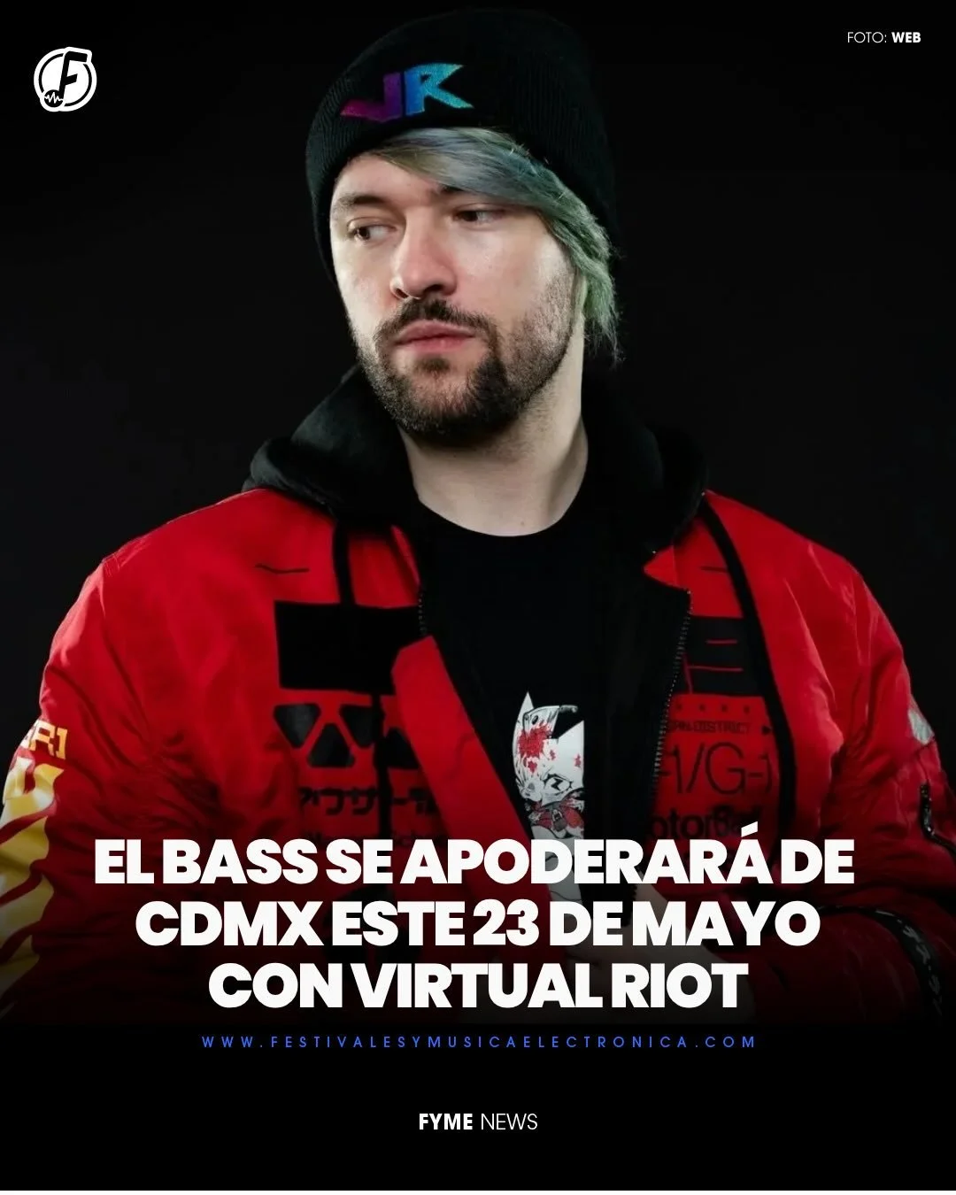 @officialvirtualriot REGRESA A CDMX 🔥

El productor alem&aacute;n llegar&aacute; este 23 de mayo a Mesones 72 con un show que promete llevar el bass a otro nivel. 😳

Conocido por su estilo explosivo y su impacto dentro del dubstep moderno, Virtual 