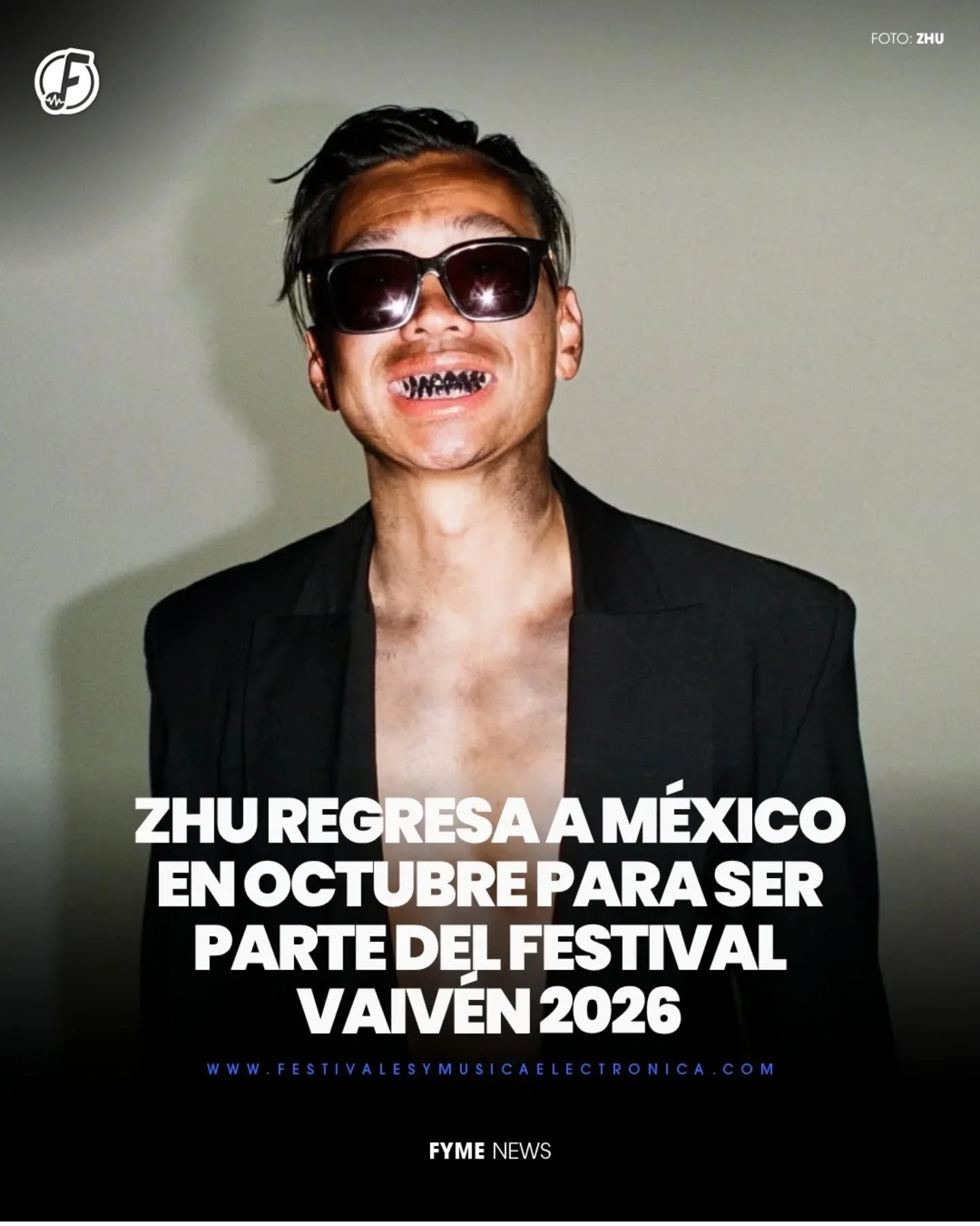 @zhu , cantante, DJ y Productor con ascendencia China, regresa a M&eacute;xico despu&eacute;s de su reciente &eacute;xito en su reciente presentaci&oacute;n sorpresa gratuita en la Ciudad de M&eacute;xico. 🙏🏻🥹❤️ 

@festivalvaiven anexa a este incr