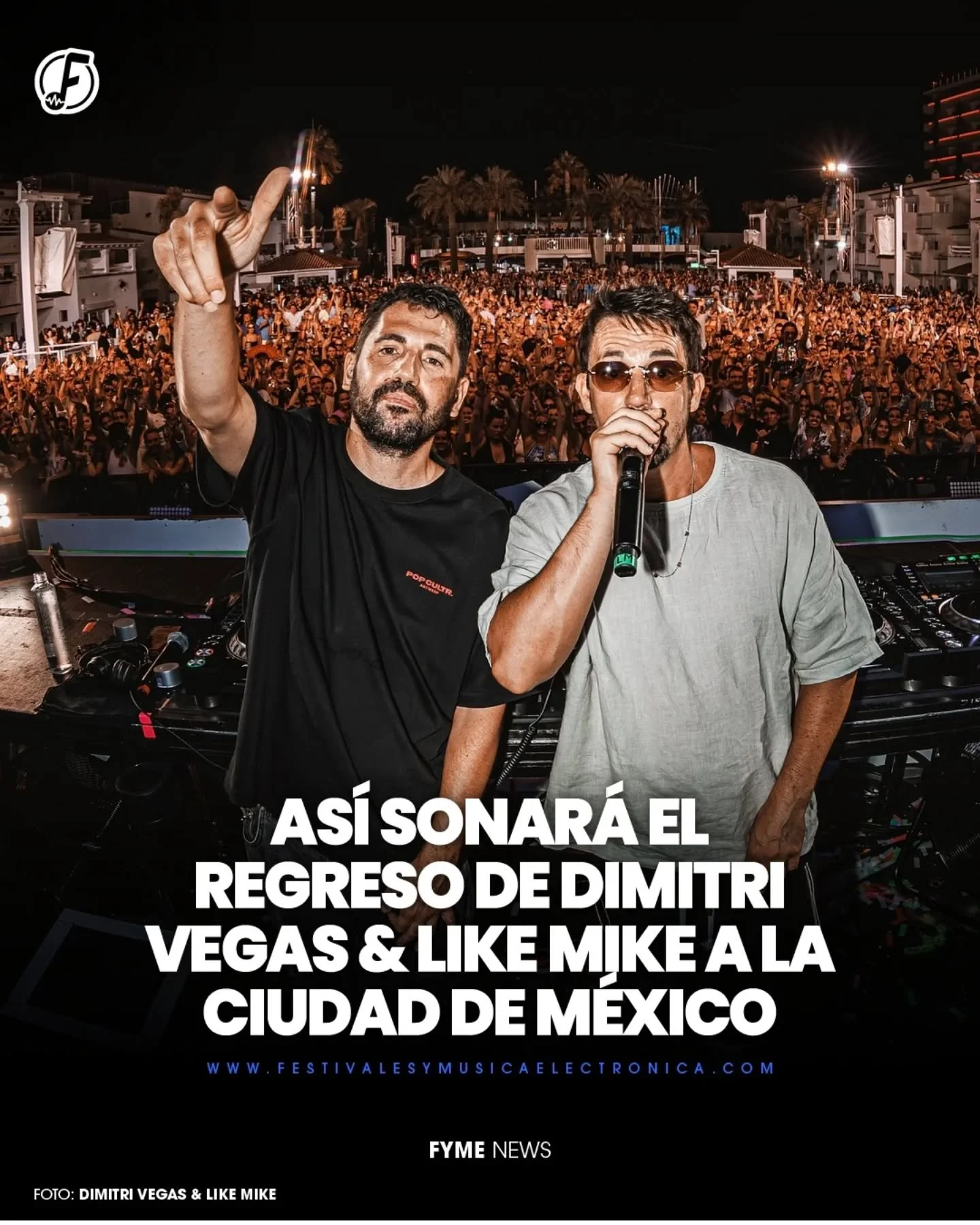 Estamos a punto de vivir uno de los eventos m&aacute;s emocionantes del a&ntilde;o, porque este evento trae mucha historia de la m&uacute;sica electr&oacute;nica consigo 😩🤩❤️ 

El d&uacute;o m&aacute;s trascendente de la m&uacute;sica electr&oacute