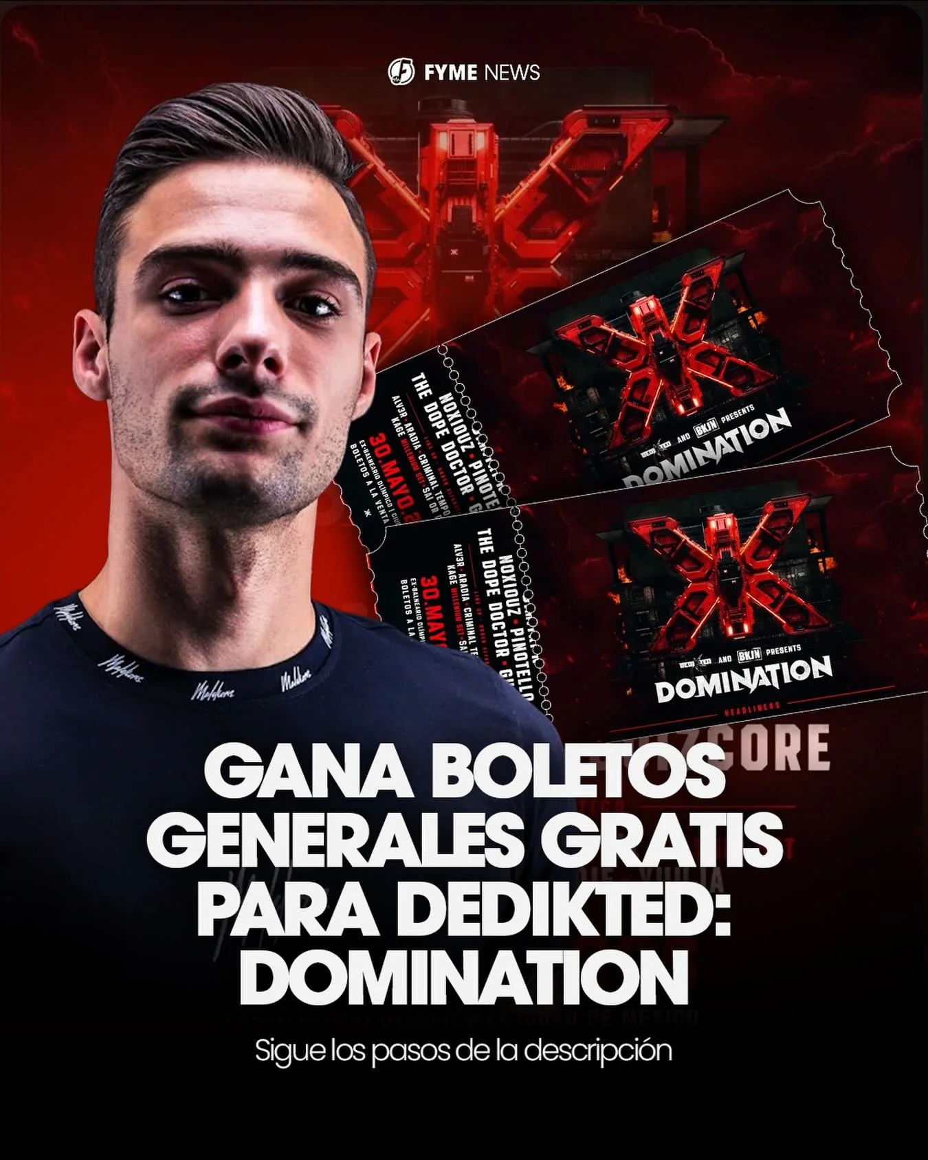 @fyme.off y @dedikted.festival te quieren consentir🔥😎

Traemos para ti un sorteo para el m&aacute;s grande festival de Hardcore/uptempo en nuestro pa&iacute;s que se llevar&aacute; a cabo el pr&oacute;ximo fin de semana 🇲🇽🔥

Participa para ganar