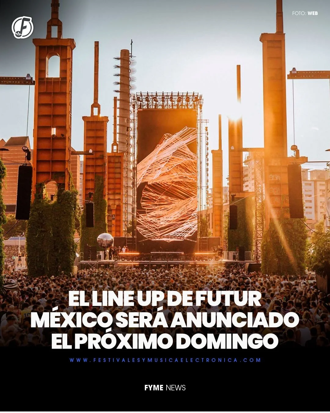Prep&aacute;rate porque por fin tendremos el line up de lo que ser&aacute; la primer edici&oacute;n de @futurfestivalmexico 🇲🇽🔥

Este domingo conoceremos a los que nos har&aacute;n vivir una noche incre&iacute;ble llena de un gran ambiente donde s