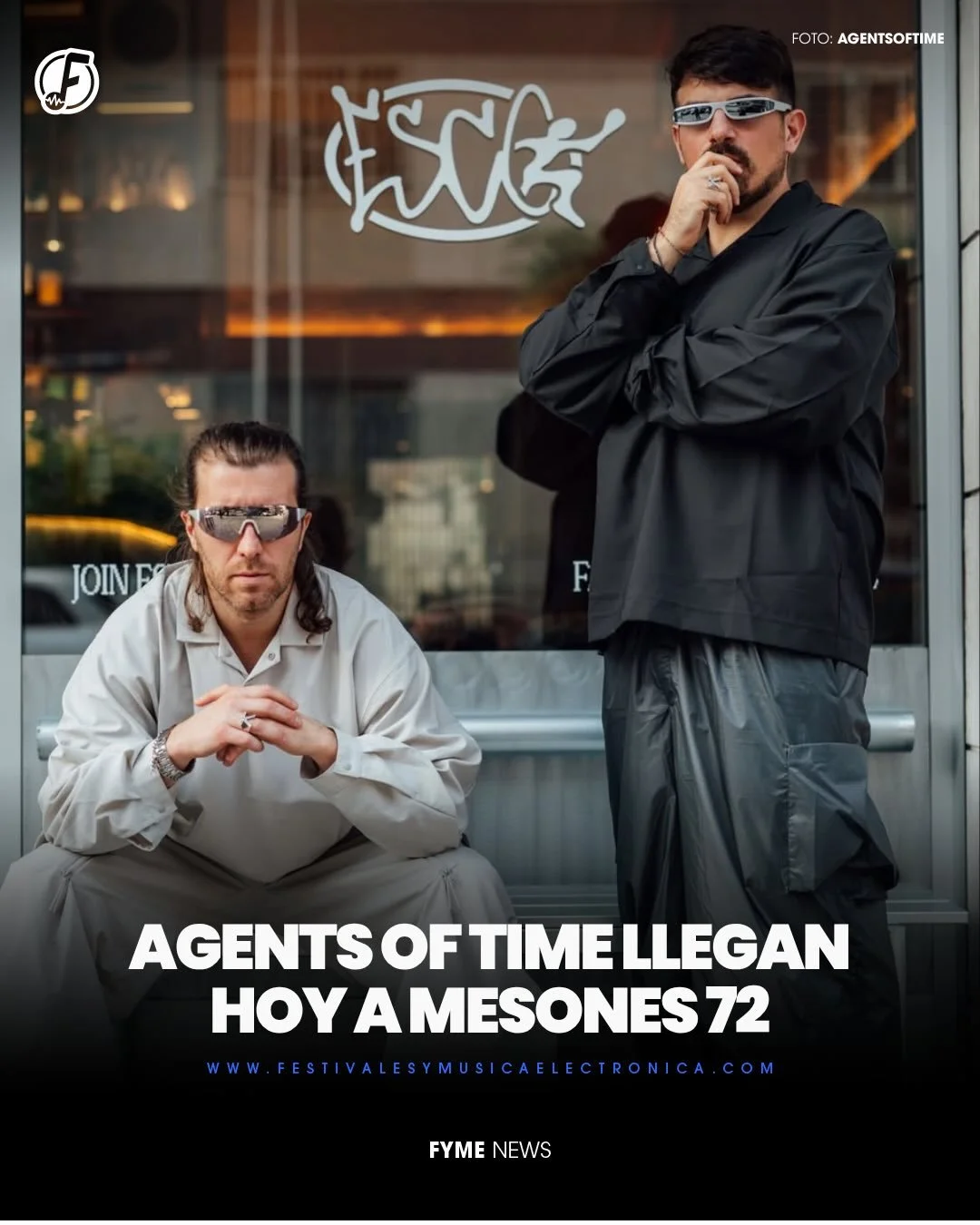 Lleg&oacute; el d&iacute;a, @agentsoftime est&aacute; listo para presentarse el d&iacute;a de hoy en @mesones.72 🇲🇽✨

Las puertas abren a las 19:00 horas y el show arranca de forma oficial a las 21:00 horas.🚪

Las pocas entradas est&aacute;n dispo