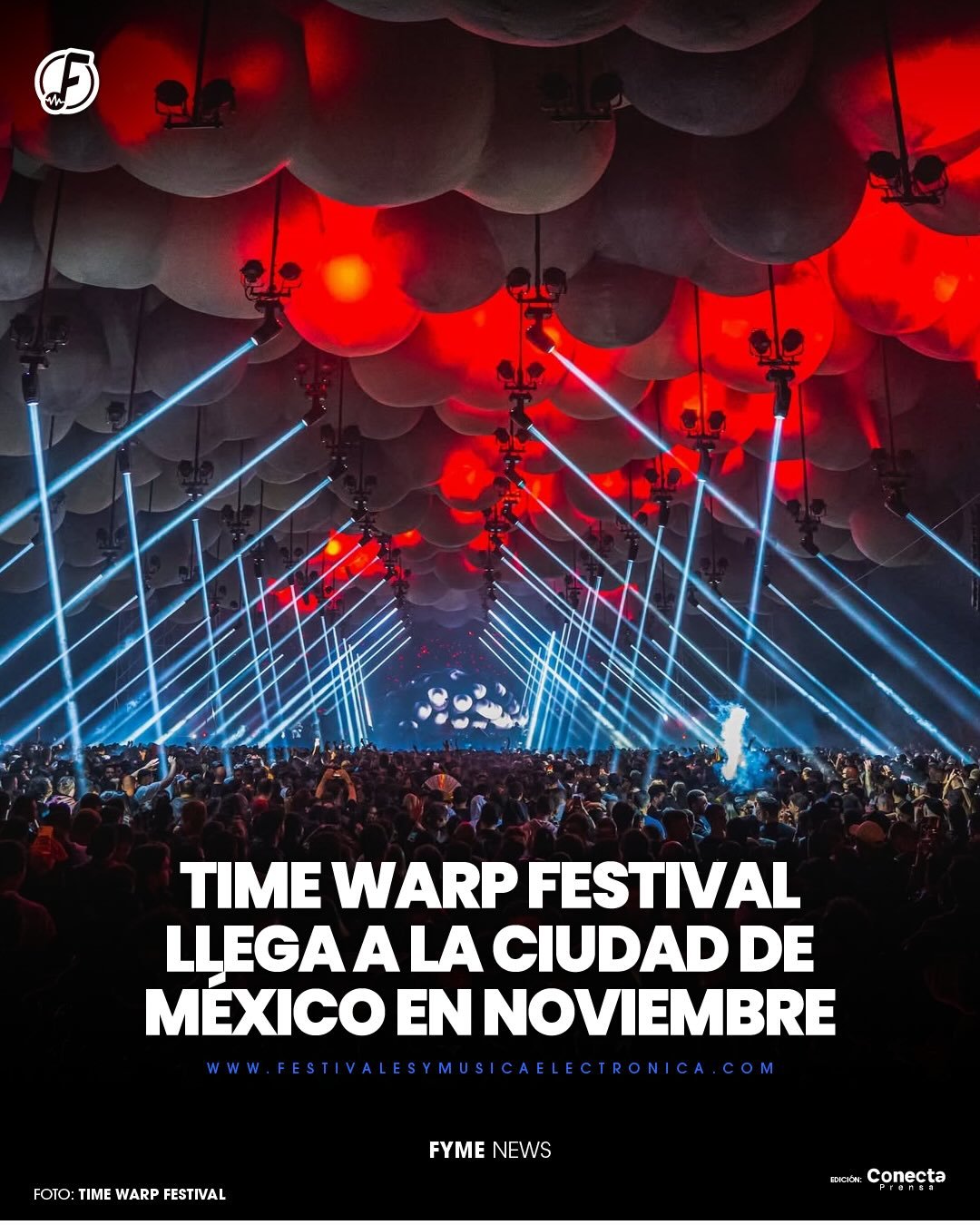 @time_warp_mexico llegar&aacute; por primera vez a M&eacute;xico. 🇲🇽 ⏳

La ic&oacute;nica marca alemana de techno aterrizar&aacute; en la CDMX los pr&oacute;ximos 20 y 21 de noviembre con una edici&oacute;n hist&oacute;rica en Expo Santa Fe.

Recon