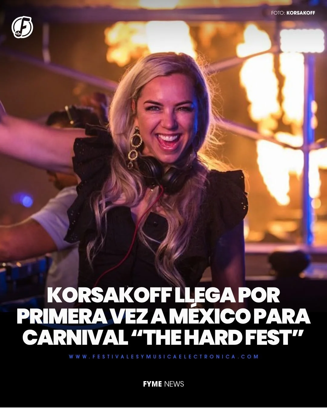 El hardcore se hace presente en octubre, la primer confirmada para @laboratorio_sonoro_radio es @djkorsakoff 😎🔥

Es considerada una de las artistas insignia del legendario festival neerland&eacute;s Masters of Hardcore. Y viene por primera vez a nu