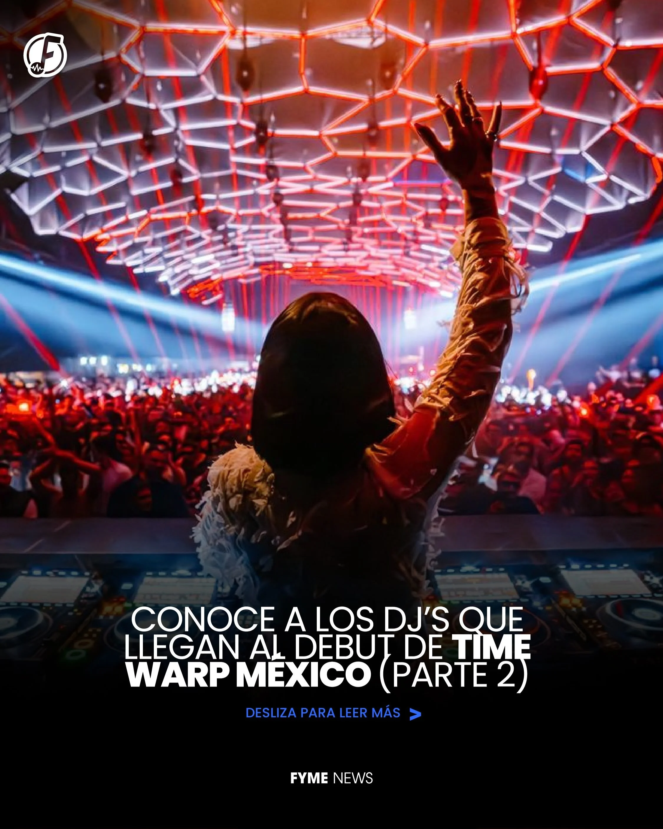&iexcl;El techno y el house de clase mundial toman la CDMX! 

@time_warp_mexico se prepara para dos d&iacute;as de pura energ&iacute;a y ya tenemos la mira puesta en estos gigantes de la cabina. Prep&aacute;rate para bailar sin parar con estos djs y 