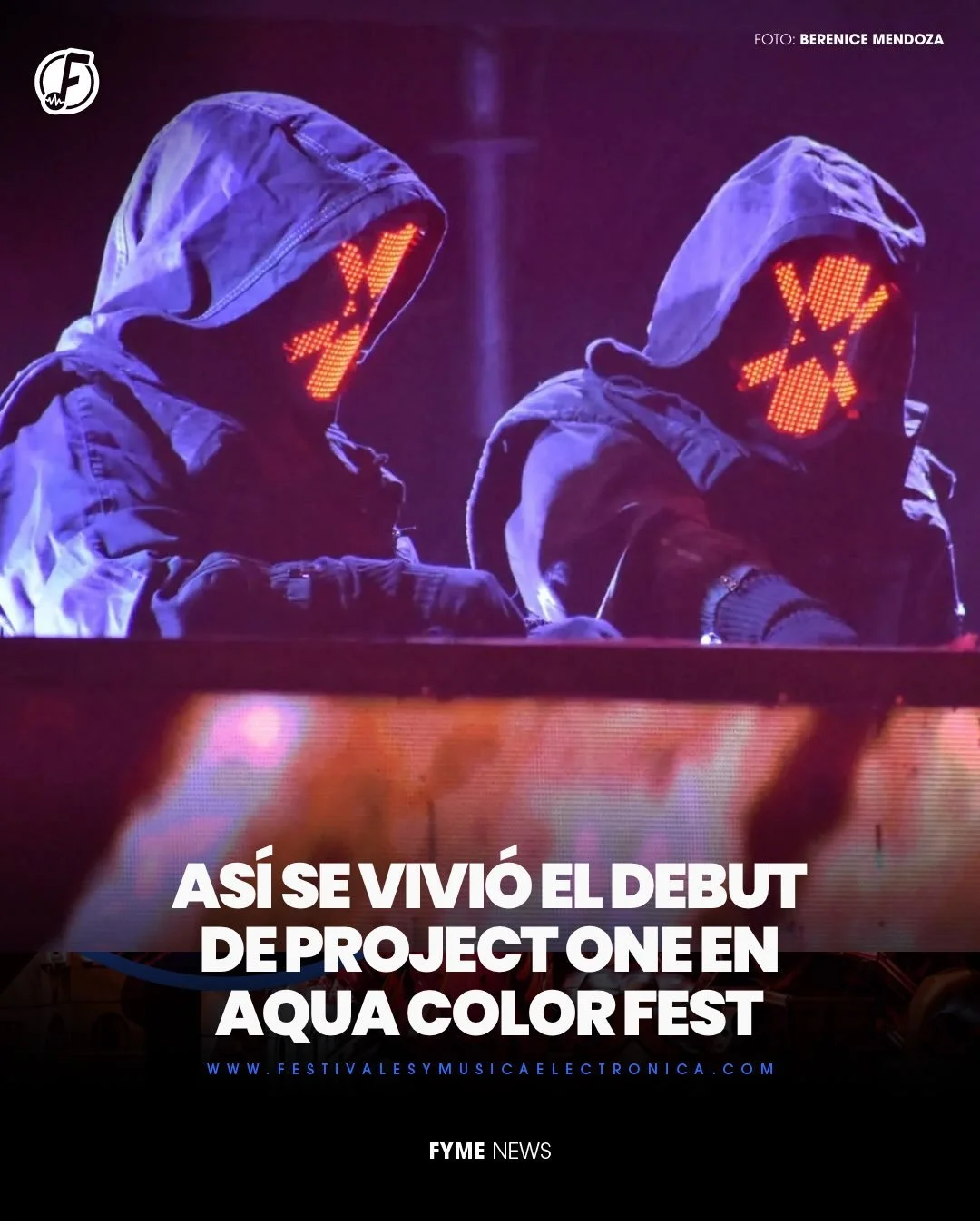 Este fin de semana se vivi&oacute; el debut de @projectone_official en @aquacolorfest 🚨

El 8 de agosto de 2026 quedar&aacute; marcado para siempre en el coraz&oacute;n de la comunidad hard dance. Tuvimos que esperar a&ntilde;os, pero el sue&ntilde;
