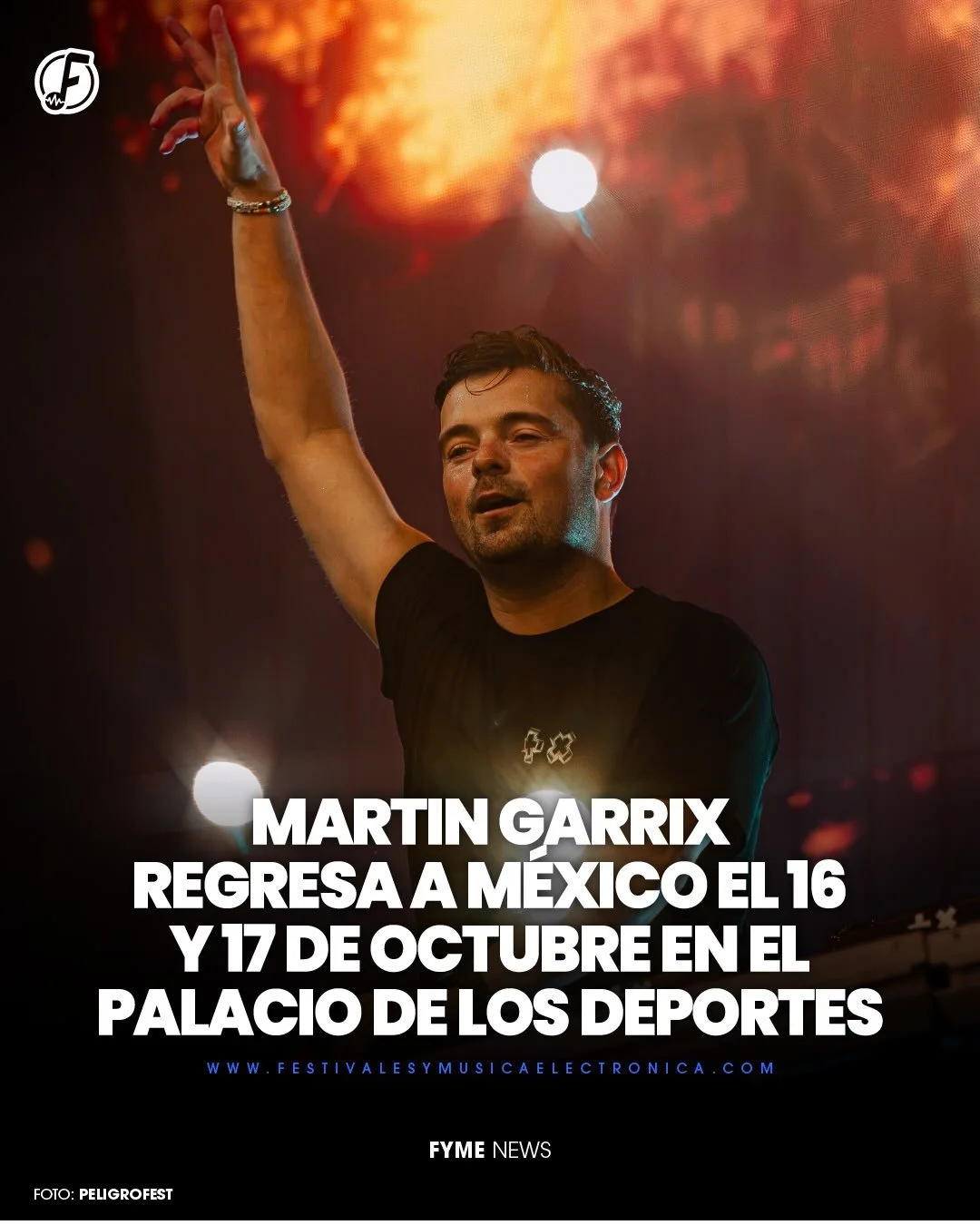 @martingarrix regresa a la Ciudad de M&eacute;xico el viernes 16 y s&aacute;bado 17 de octubre de 2026 en el Palacio de los Deportes. Formando parte de su gira internacional Americas Tour.🇲🇽

Prep&aacute;rate para dos noches &eacute;picas llenas de