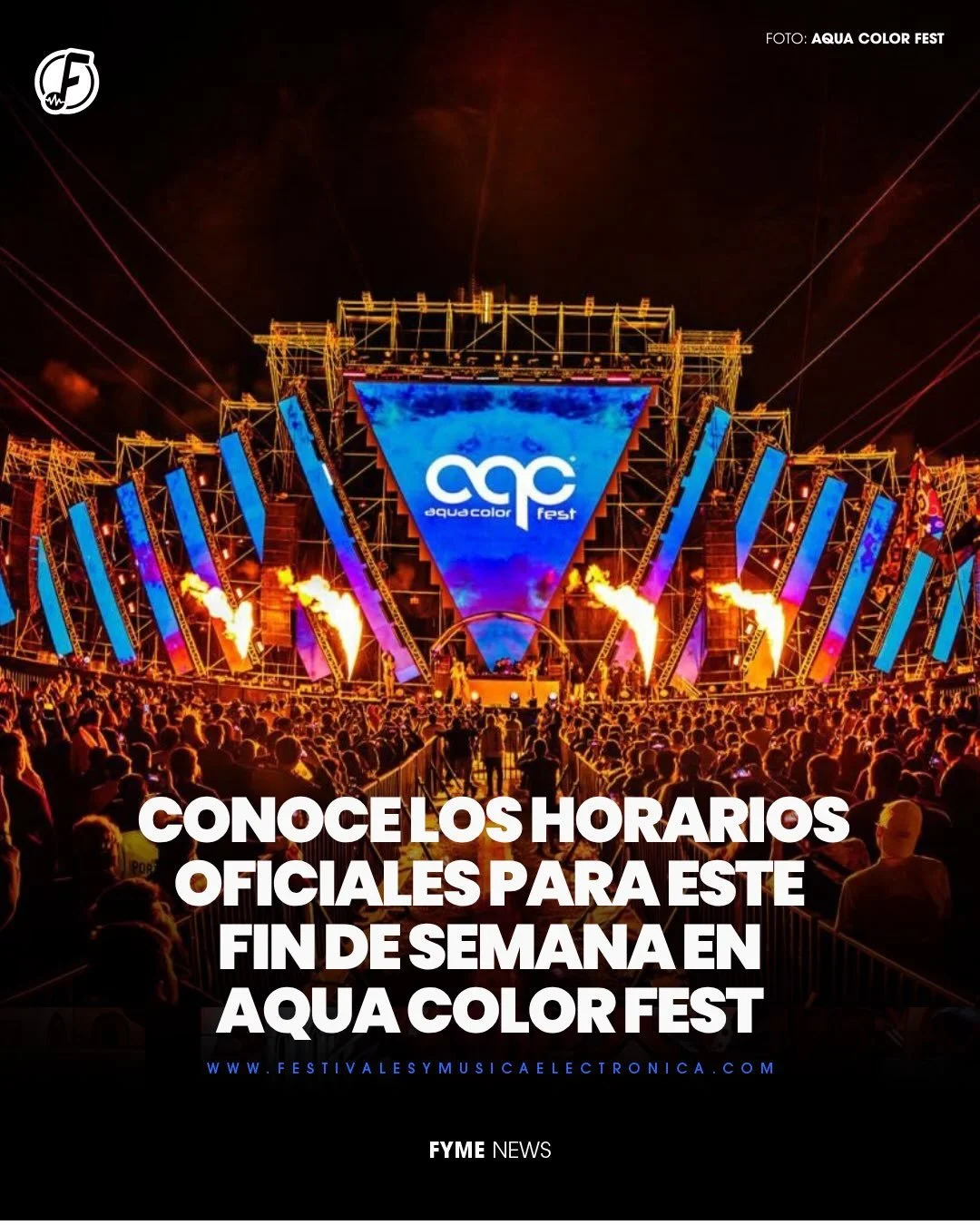 Los horarios oficiales de accesos, actividades y sets para la octava edici&oacute;n del Aqua Color Fest 2026 han sido publicados👀

@aquacolorfest est&aacute; a 4 d&iacute;as de llevarse a cabo y no olvides programar tus horarios para no perderte a t