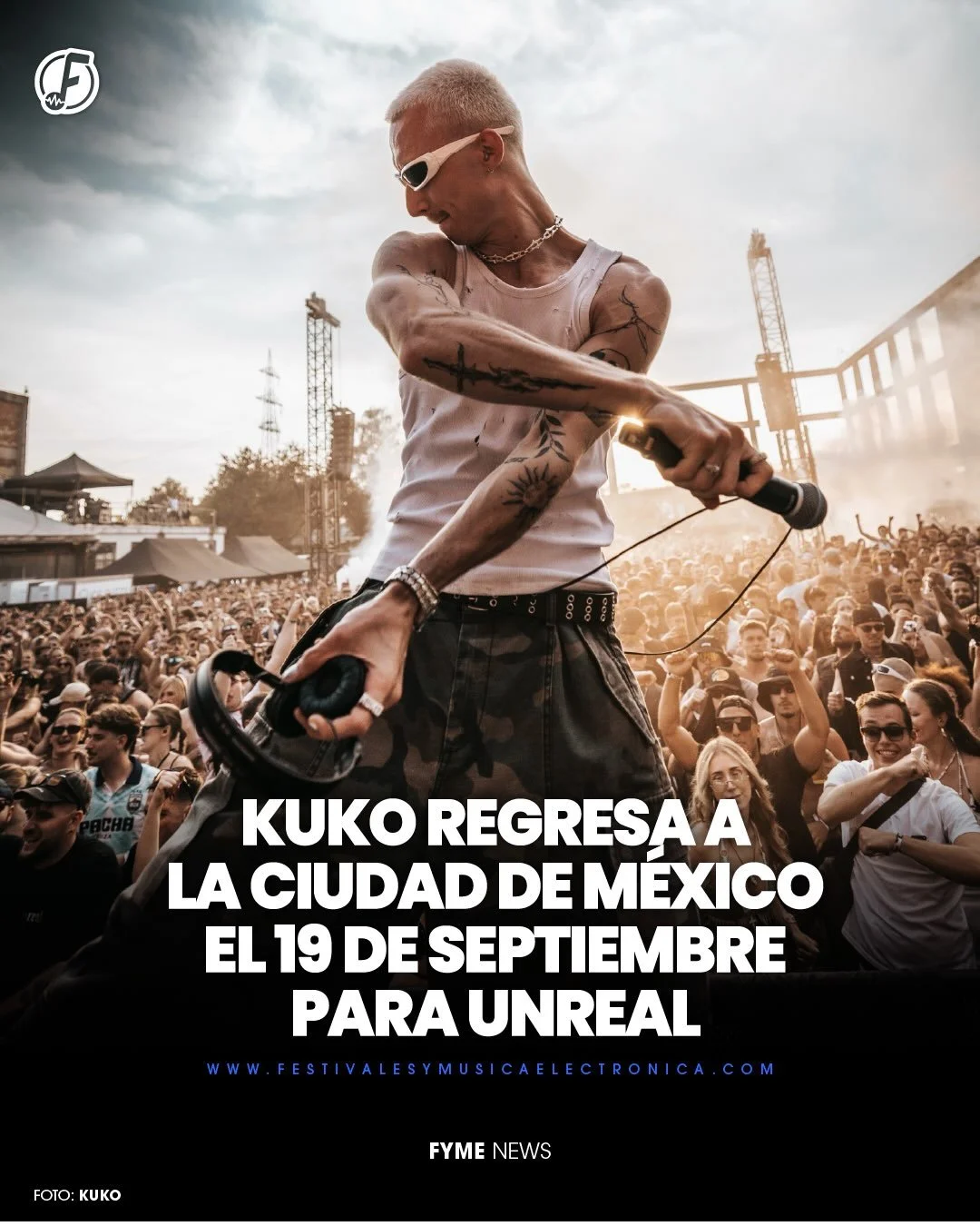 El universo de @unrealgermany cada vez est&aacute; m&aacute;s cerca y no podemos esperar para ver a KUKO. ⚡

El artista estar&aacute; presente en el esperado debut del concepto alem&aacute;n en la Ciudad de M&eacute;xico, reforzando un cartel que pro
