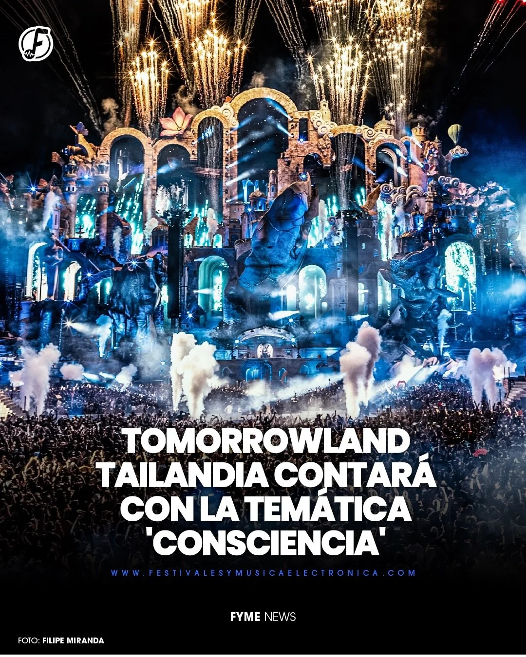 @tomorrowland llegar&aacute; por primera vez a Tailandia del 11 al 13 de diciembre de 2026 bajo la tem&aacute;tica global de &ldquo;Consciencia&rdquo;. 

Este hist&oacute;rico debut marcar&aacute; la primera edici&oacute;n de escala completa del famo